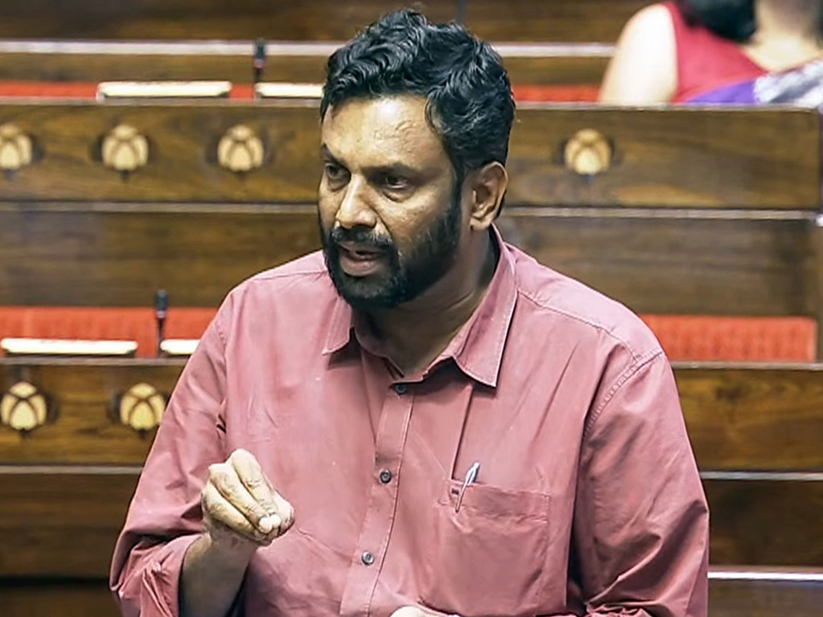 CPI MP P Sandosh Kumar (File photo/ANI)