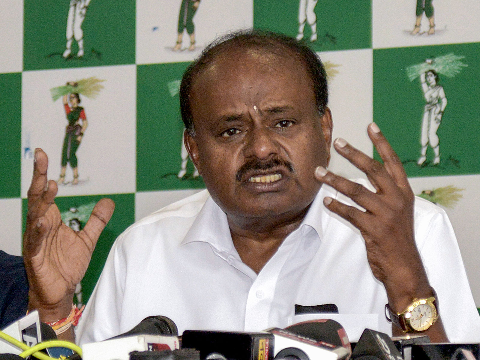 Union Minister HD Kumaraswamy (Photo/ANI)