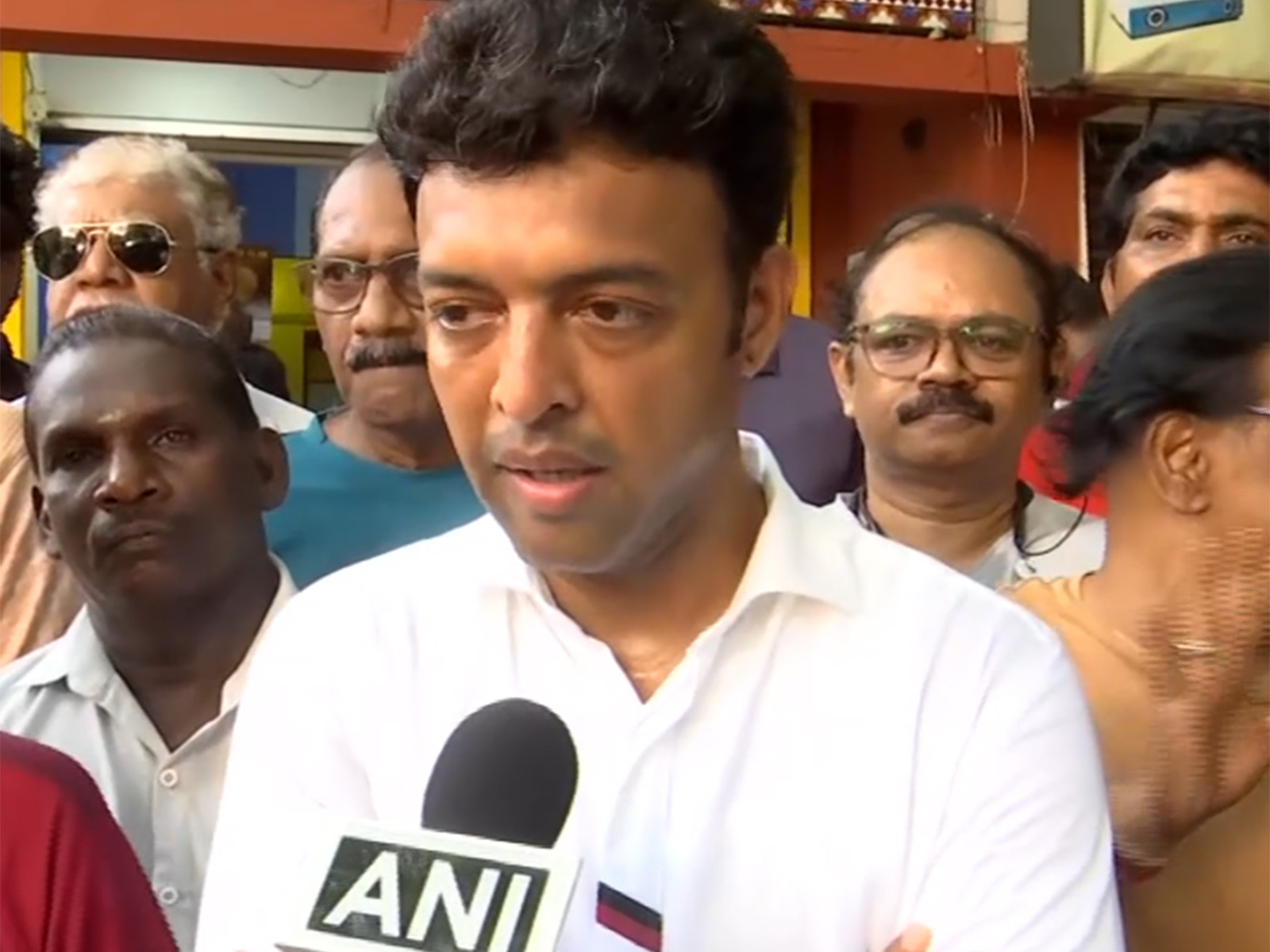 DMK candidate Karthik Mohan (Photo/ANI)