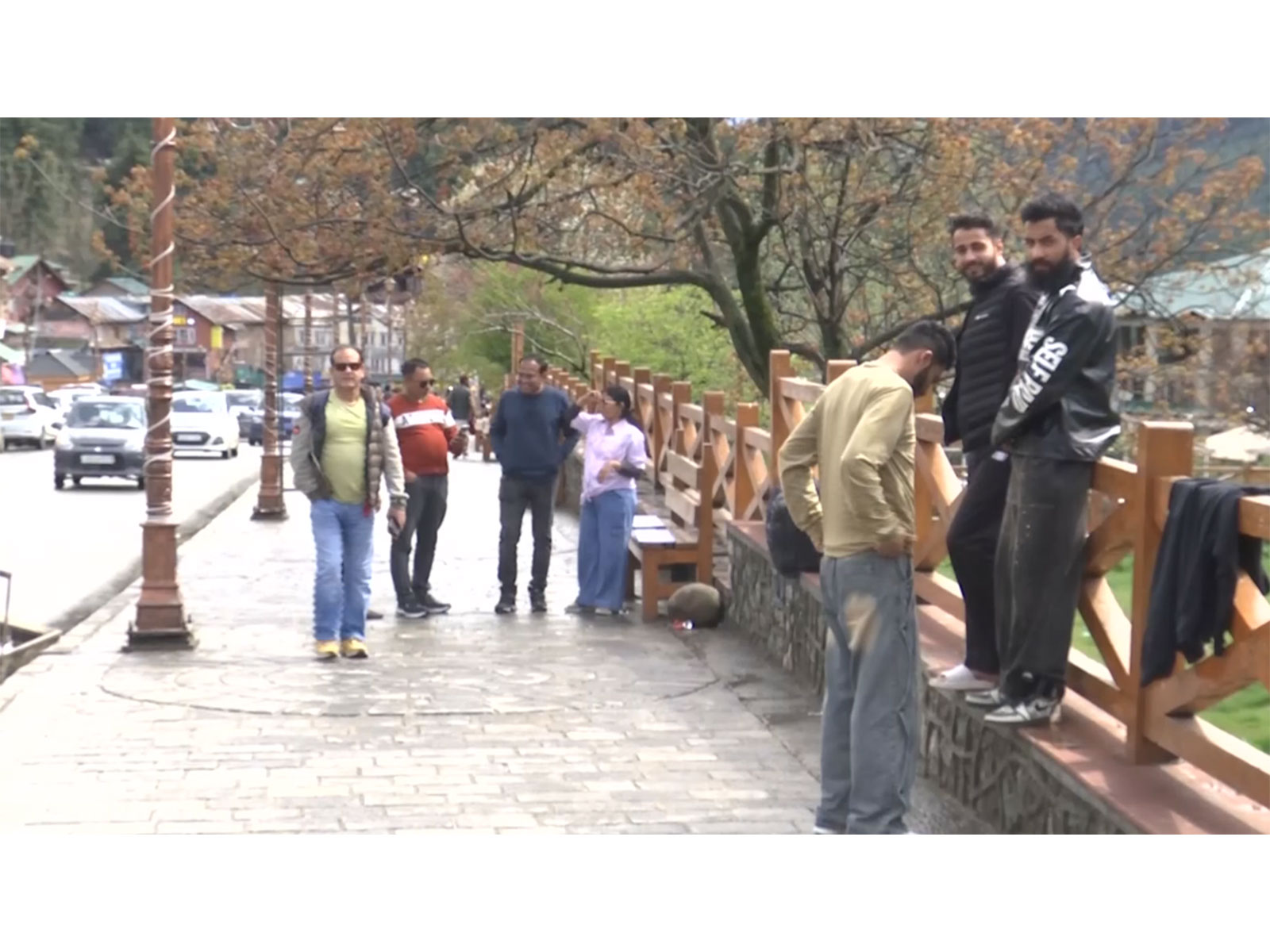 Visual of tourist in Pahalgam ahead of Pahalgam attack anniversary (Photo/ANI)