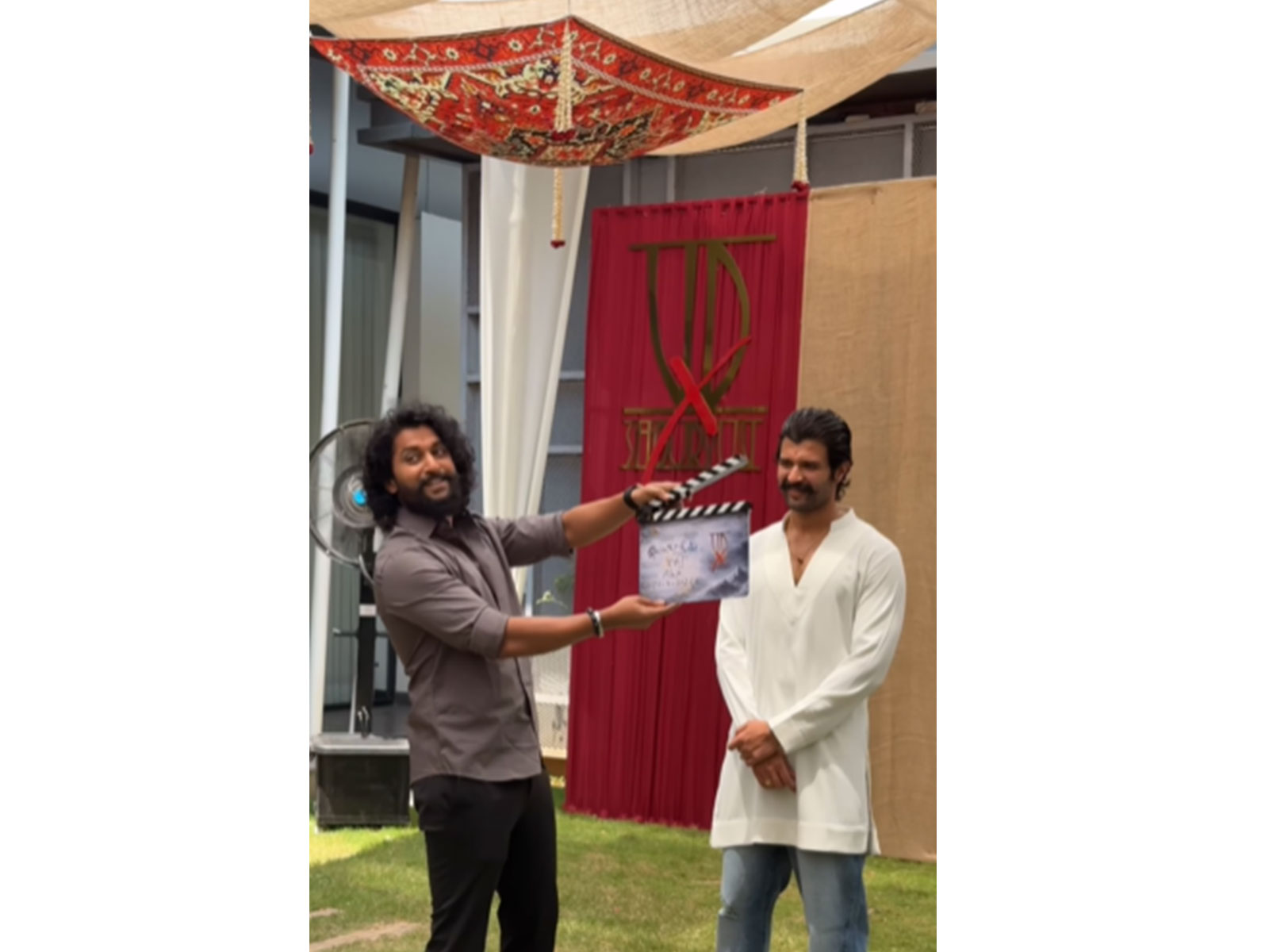 Nani and Vijay Deverakonda (Photo/Instagram@Shouryuv)