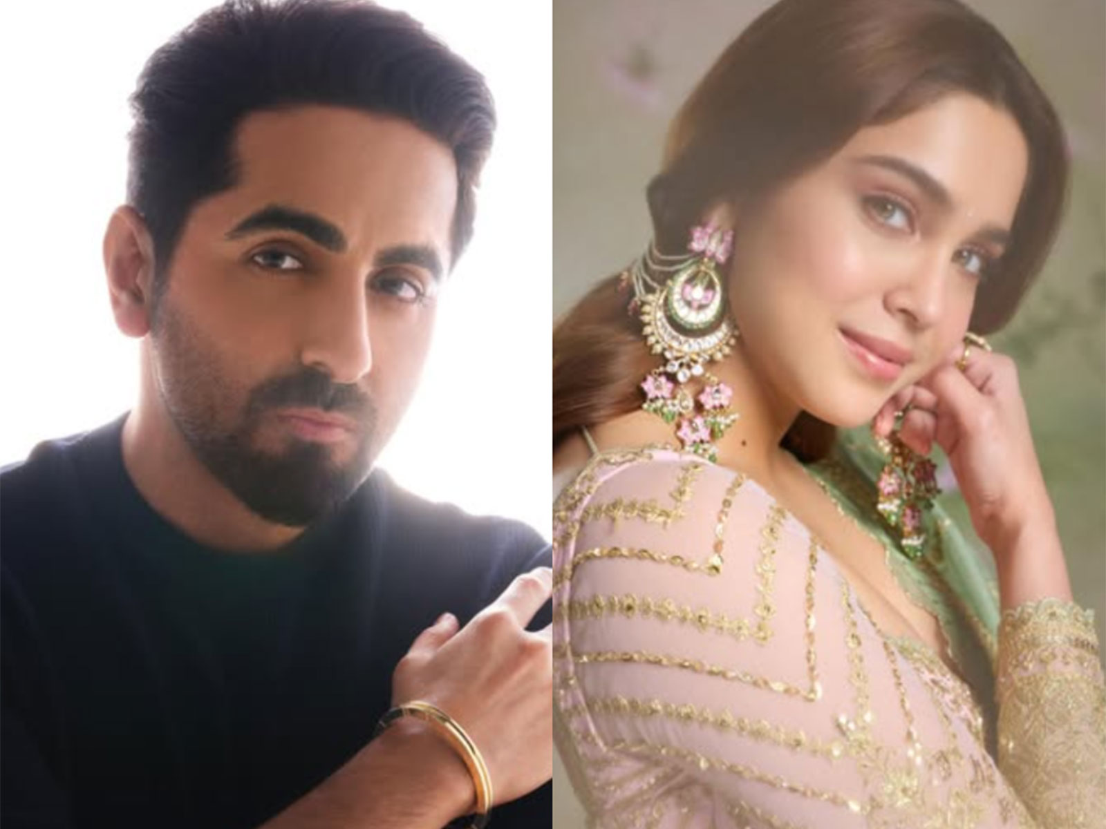 Ayushmann Khurrana, Sharvari (Photo/Instagram/@ayushmannk,@sharvari)