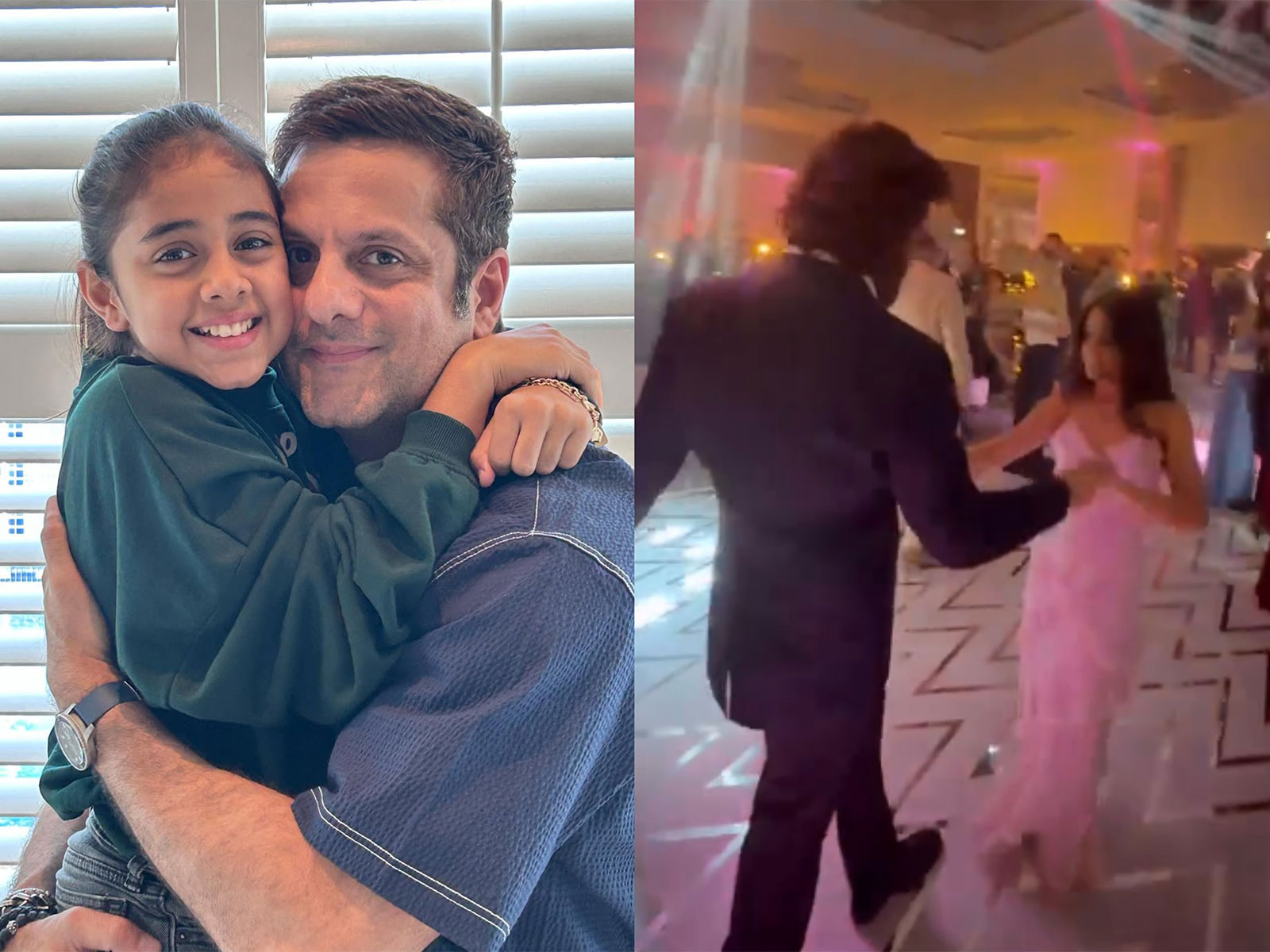 Fardeen Khan enjoys first dance with daughter (Photo/Instagram@fardeenfkhan)