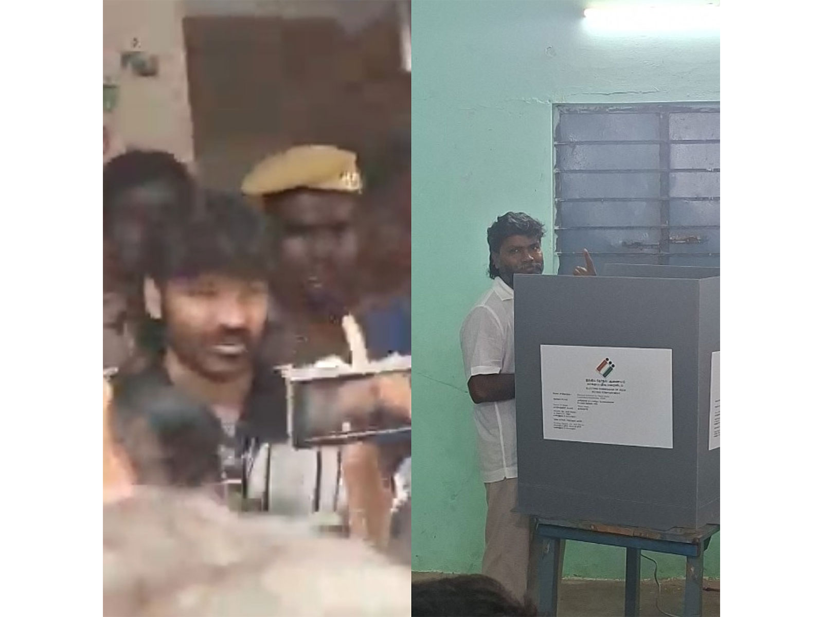  Dhanush, Pa Ranjith (Photo/ANI) 