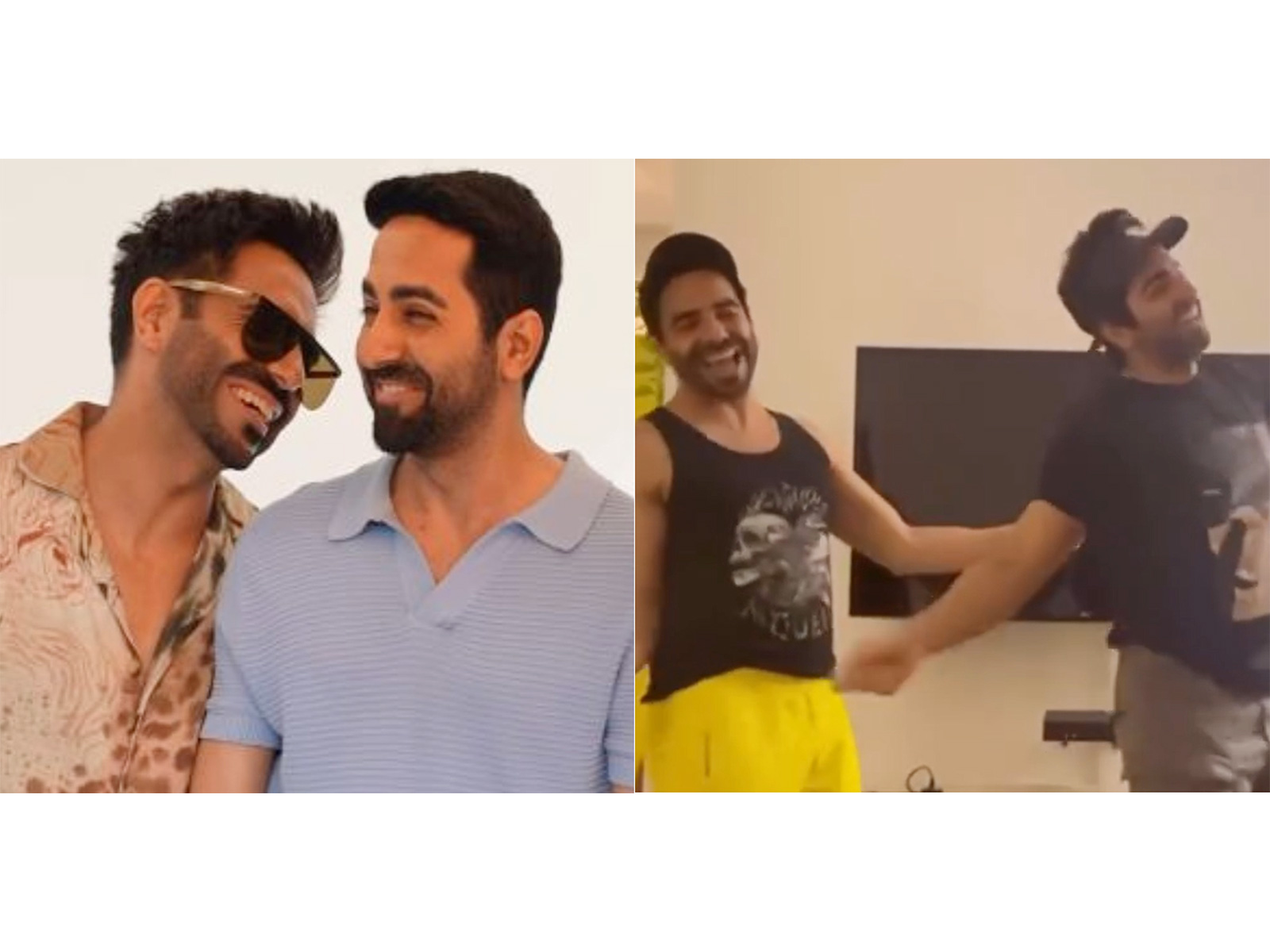 Ayushmann Khurrana, Aparshakti Khurana (Photo/Instagram@ayushmannk)
