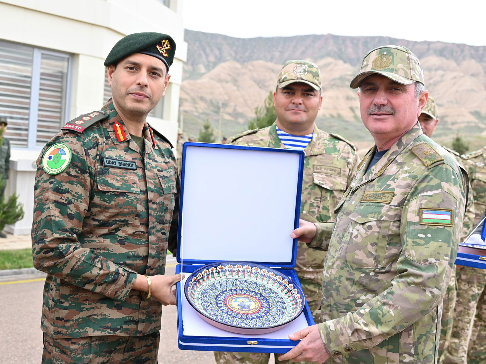 7th edition of the India–Uzbekistan Joint Military Exercise Dustlik (Photo: X@adgpi)