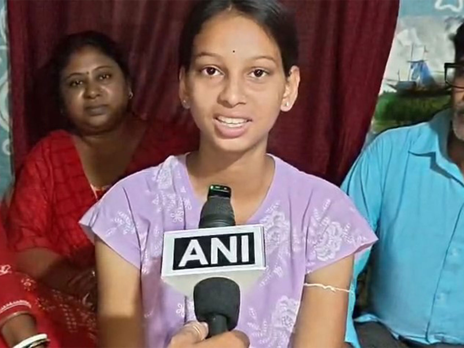 Bristi Mondal from Jangipur, Murshidabad (Photo/ANI)