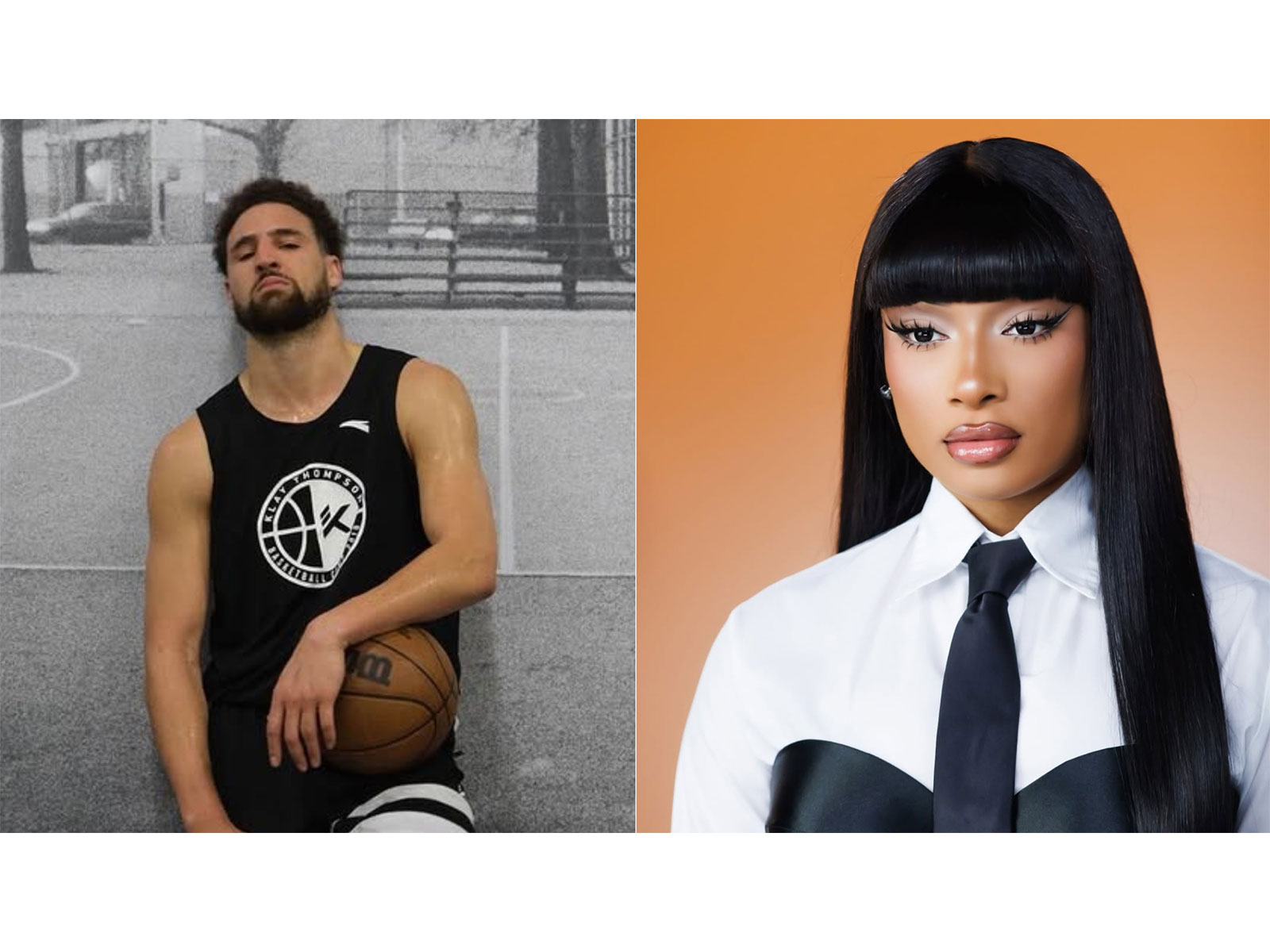 Megan Thee Stallion, Klay Thompson (Photo/Instagram@theestallion@klaythompson)