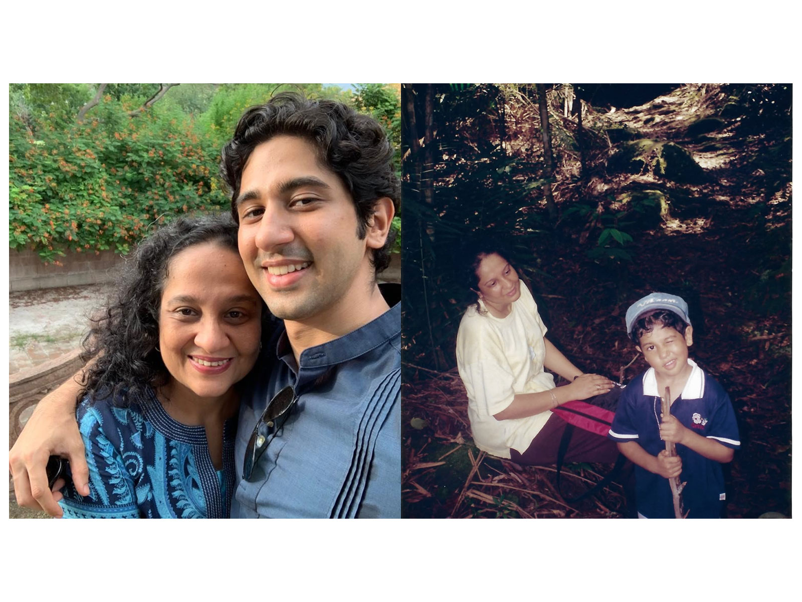 Vihaan Samat and his mother (Photo/instagram/@vihaansamat)