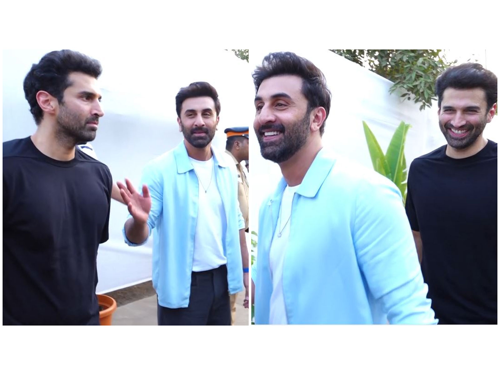 Ranbir Kapoor and Aditya Roy Kapur (Photos/ANI)