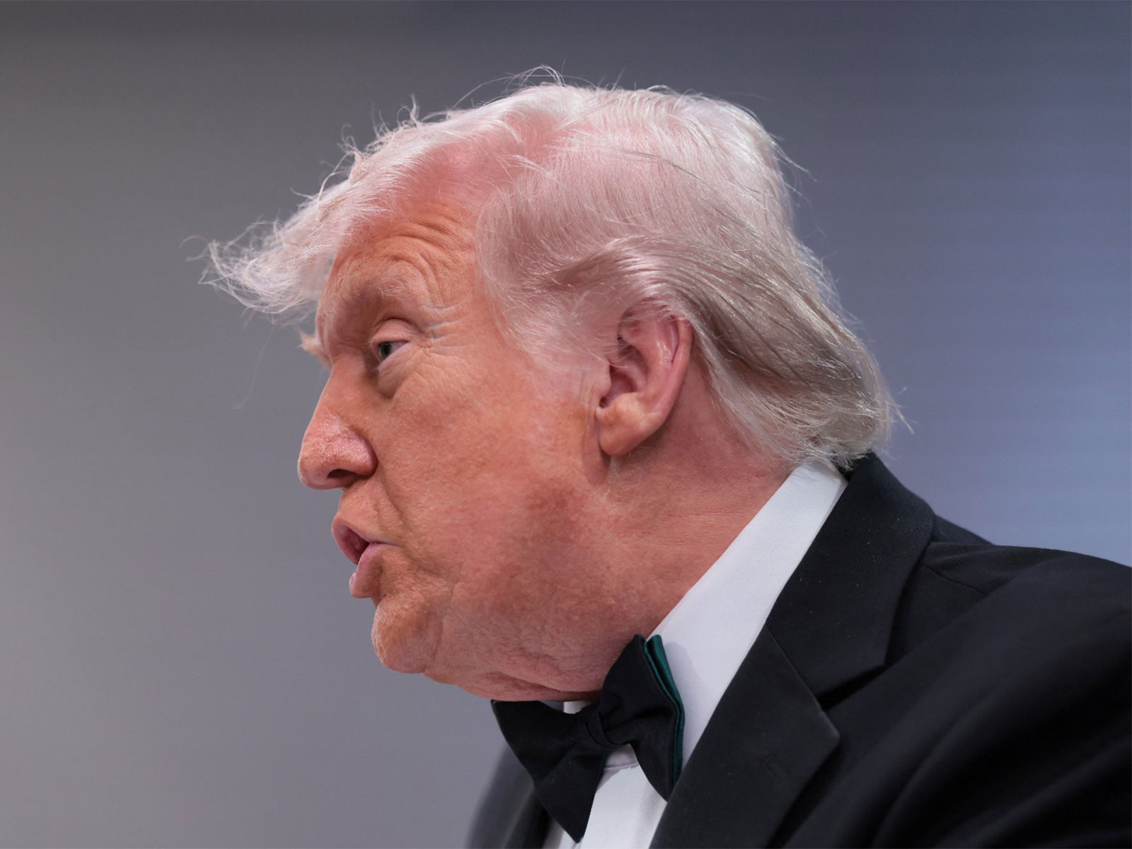 US President Donald Trump holds a press briefing at the White House, following a shooting incident during the annual White House Correspondents’ Association dinner, in Washington (Photo/ Reuters)