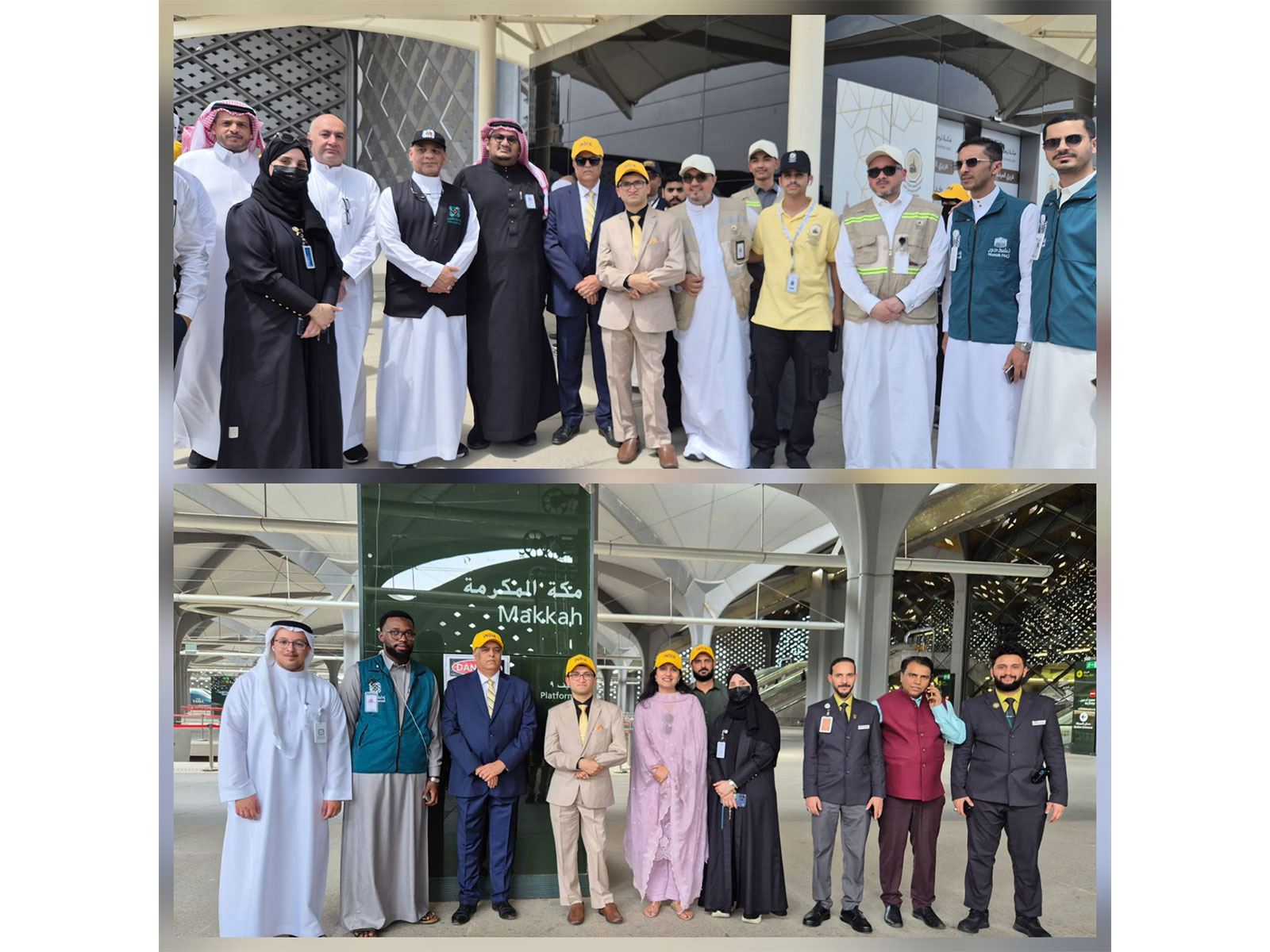 Indian Ambassador welcomes pilgrims (Photo/@IndianEmbRiyadh)