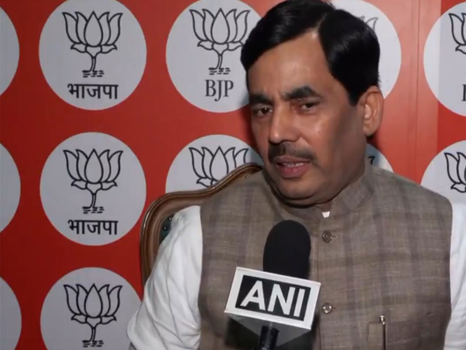 Bharatiya Janata Party leader Syed Shahnawaz Hussain (Photo/ANI)
