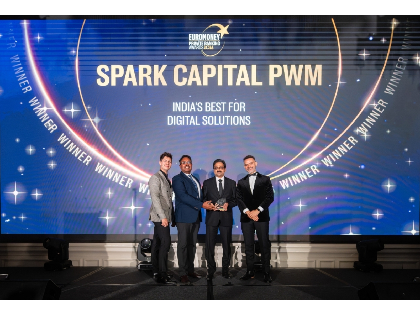 Spark Capital PWM Claims Three Global WealthTech Awards, Cementing Its Position as India's Technology-Forward Wealth Manager