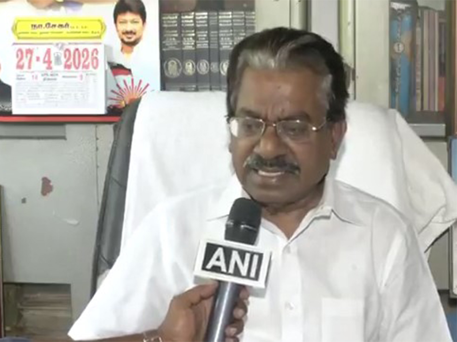 DMK Spokesperson TKS Elangovan (Photo/ANI)