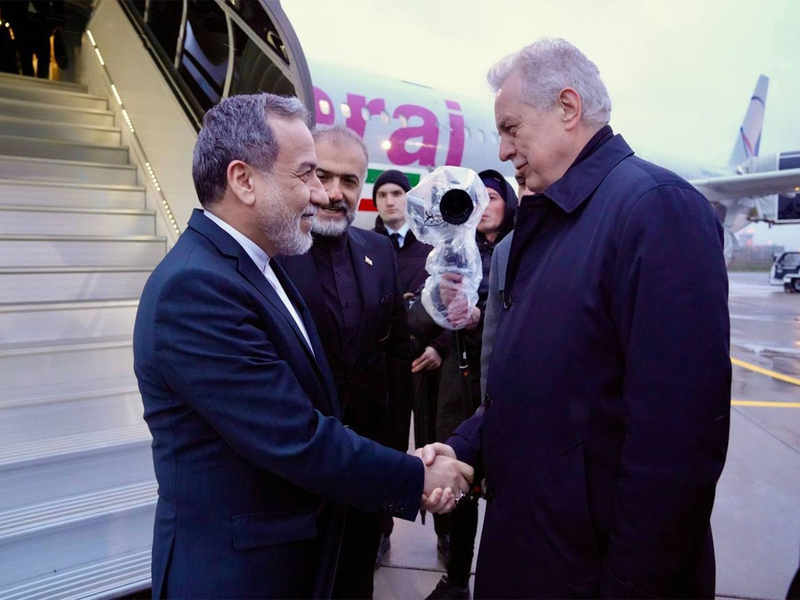 Iranian Foreign Minister Abbas Araghchi in Moscow (Photo/Iran State Media)