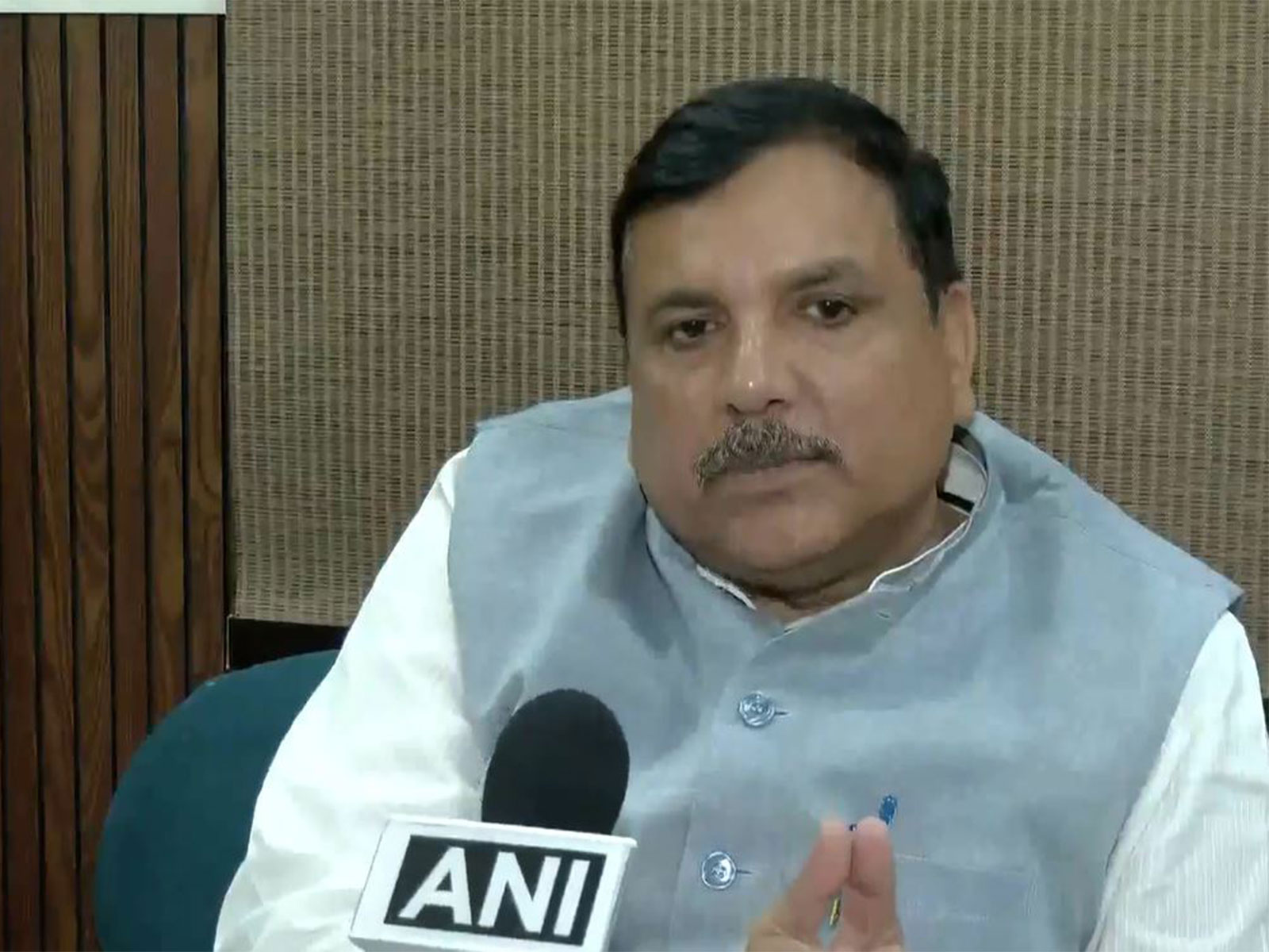 AAP MP Sanjay Singh (File Photo/ANI)