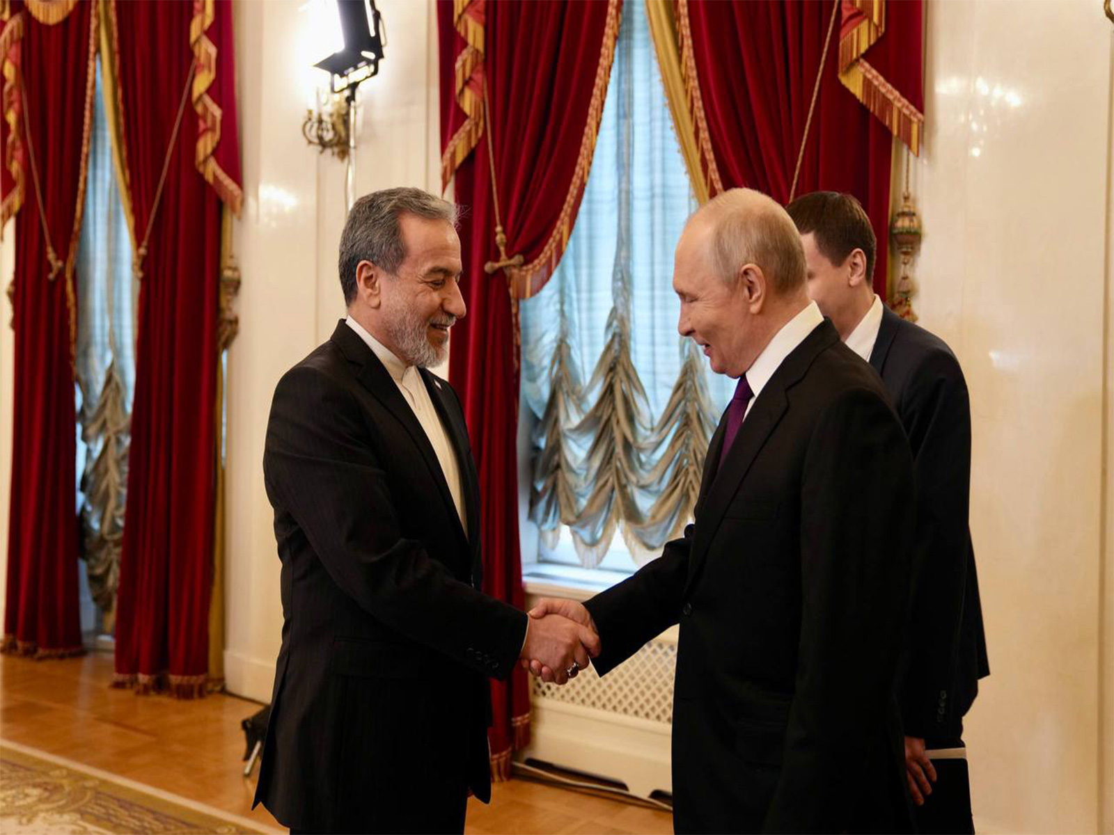 Russian President Putin meets Iranian FM Araghchi in St Petersburg (Photo/Telegram@Abbas Araghchi)