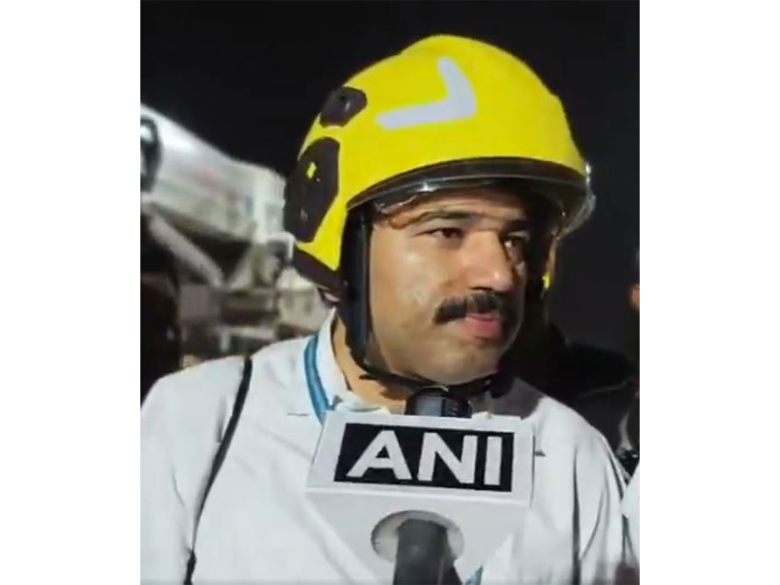 Fire Officer Rushikesh Chipade (Photo/ANI)