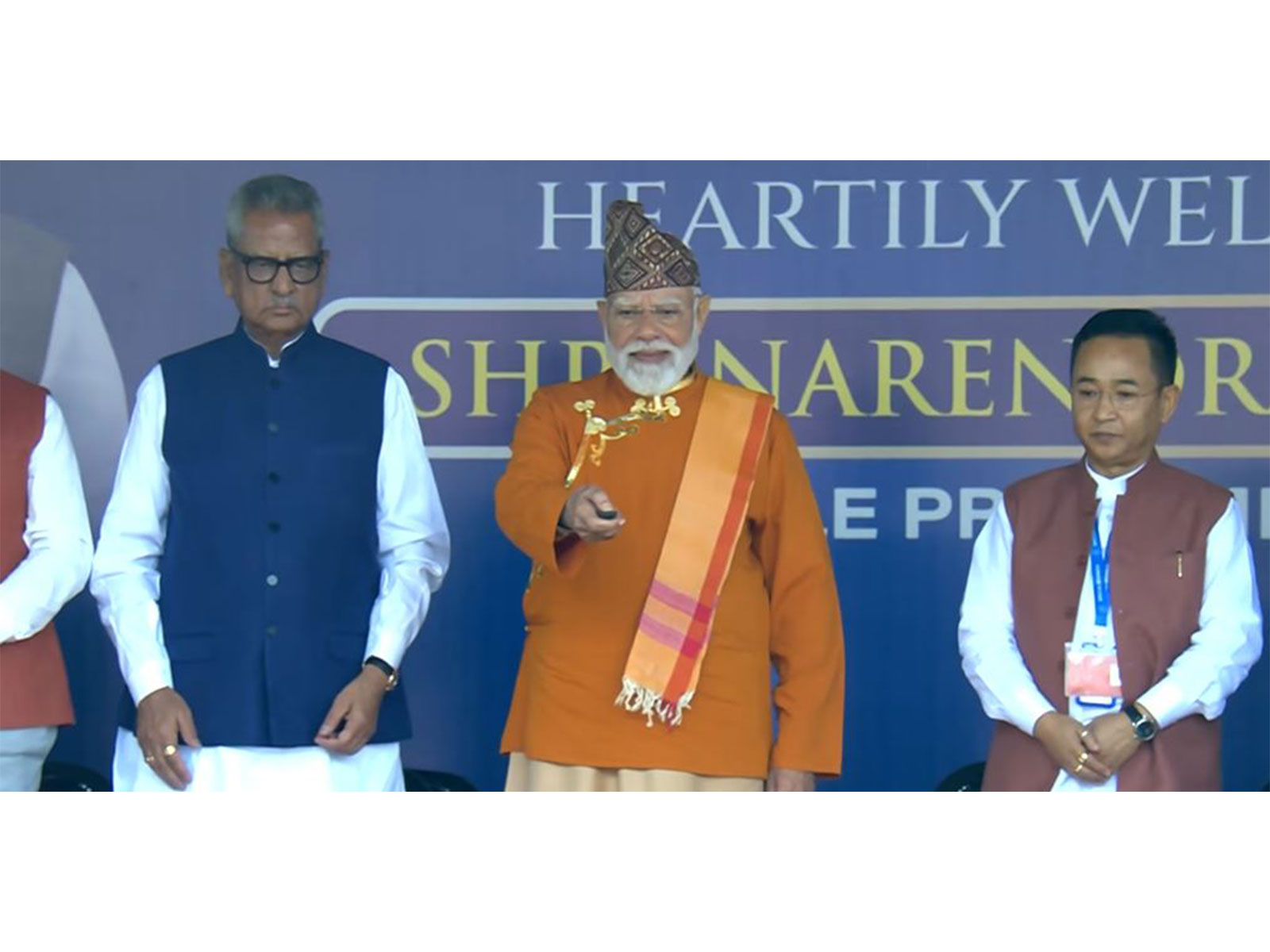Prime Minister Narendra Modi in Sikkim (Photo/ANI)