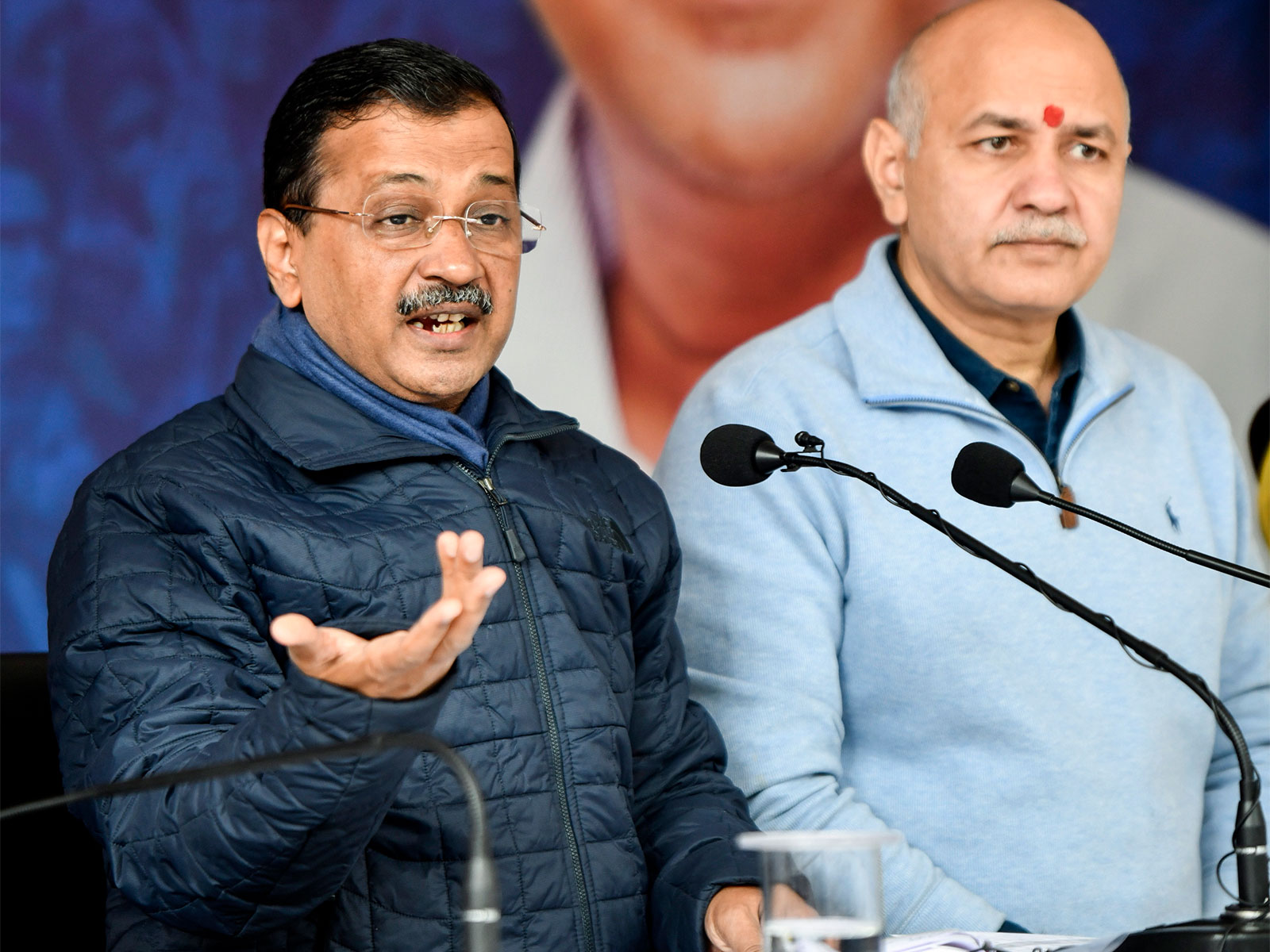 AAP national convenor Arvind Kejriwal and AAP leader Manish Sisodia (File Photo/ANI)
