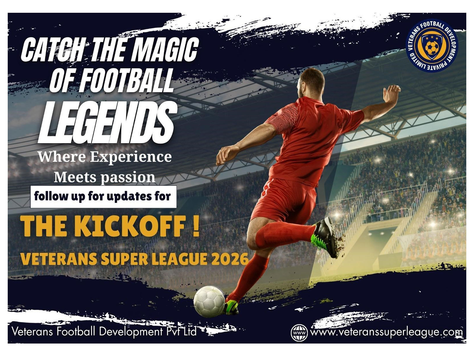 India Gets Its First-Ever Veterans Football League - VSL 2026 Set to Bring Legends Back on the Field