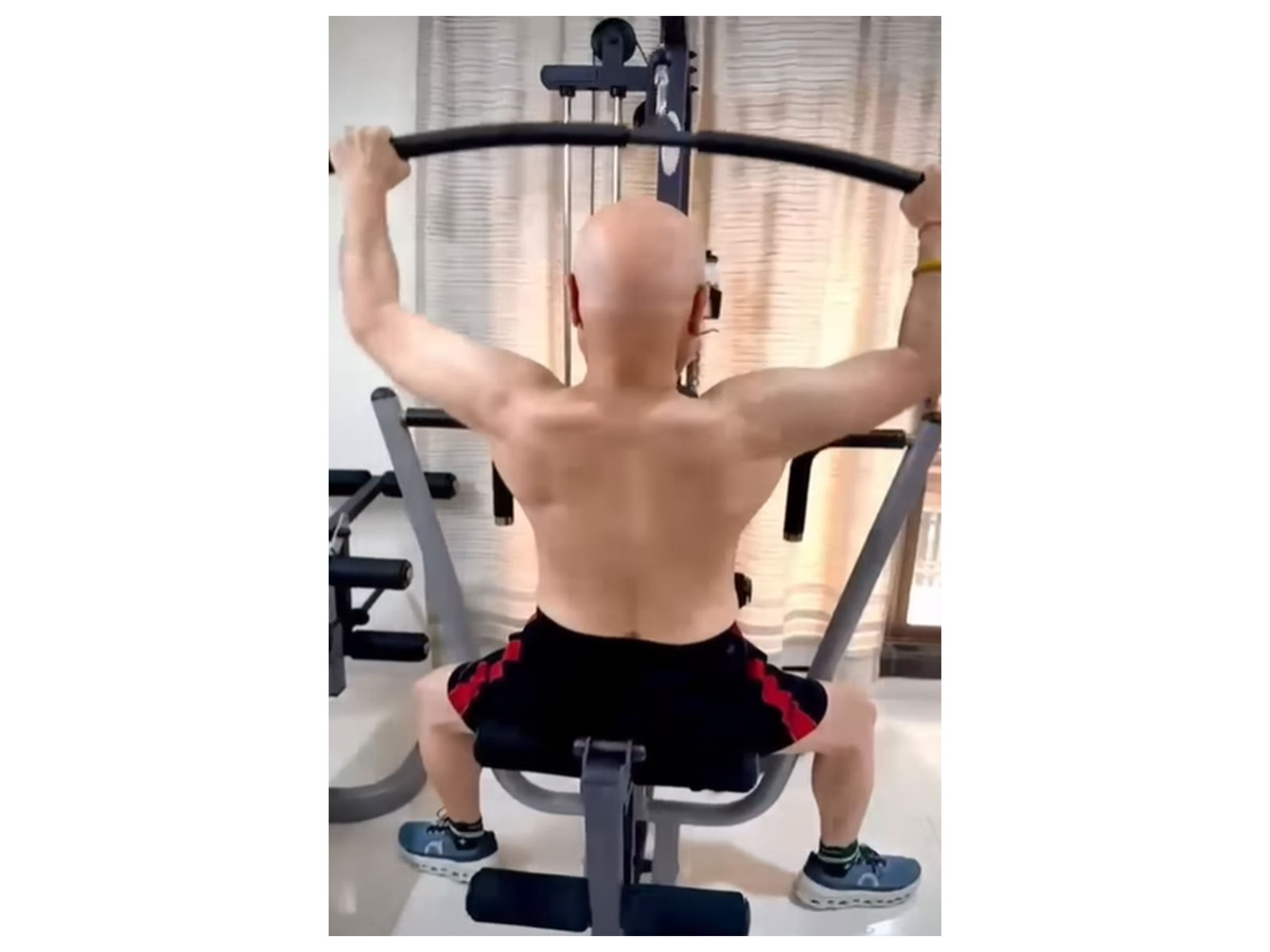 Anupam Kher drops inspiring fitness video, says working out “centres my mind”