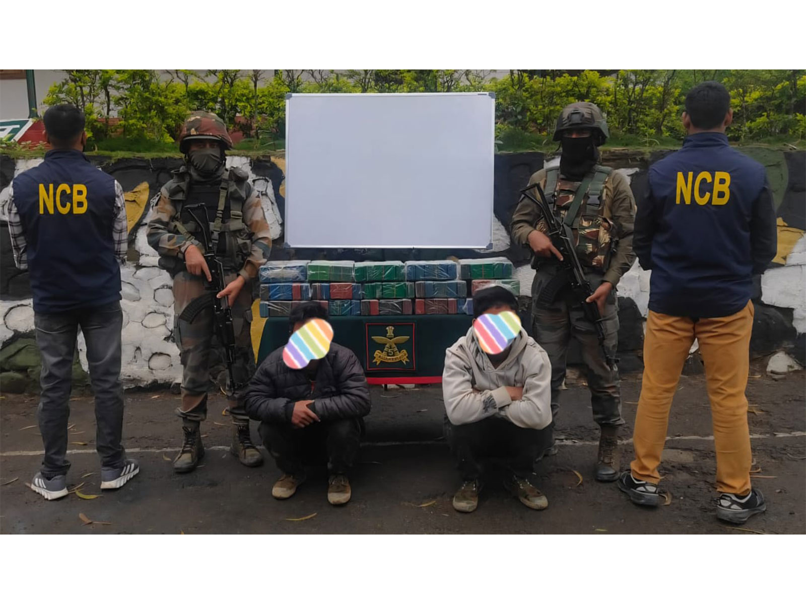 NCB Imphal zonal unit busts heroin trafficking network in Manipur (Photo/Release)