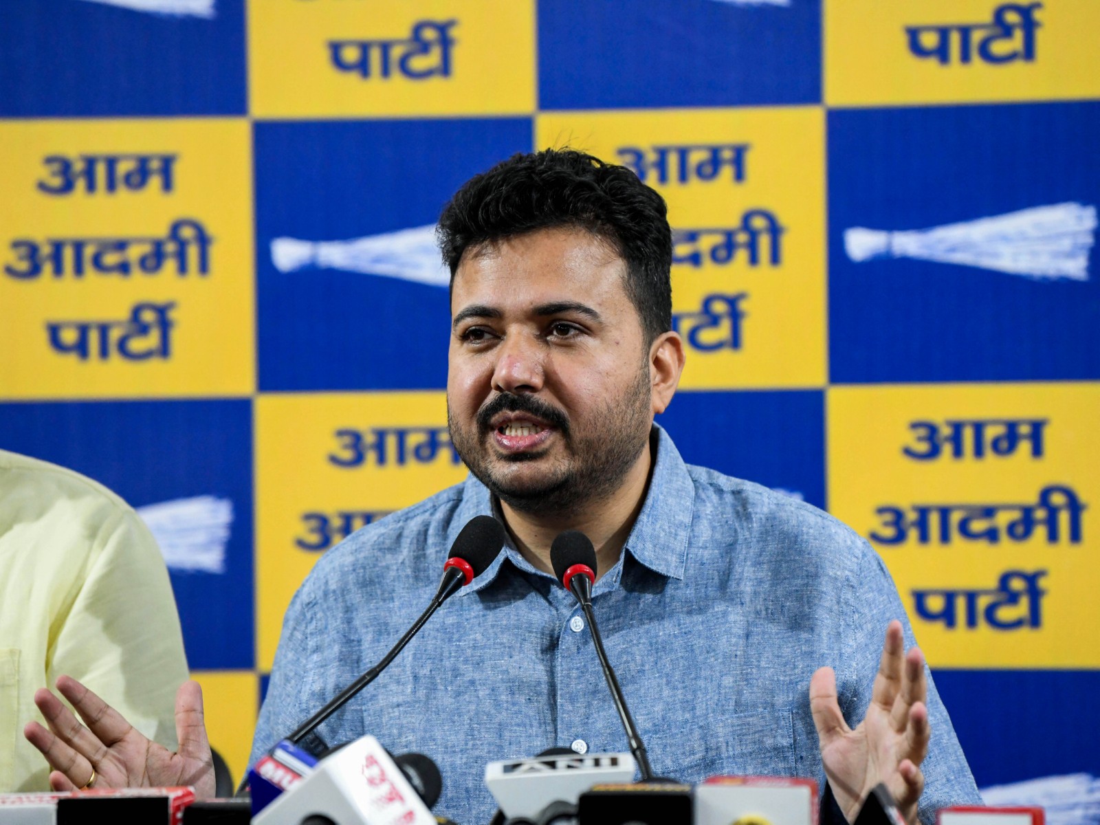 Former AAP MLA Durgesh Pathak (Photo/ANI)