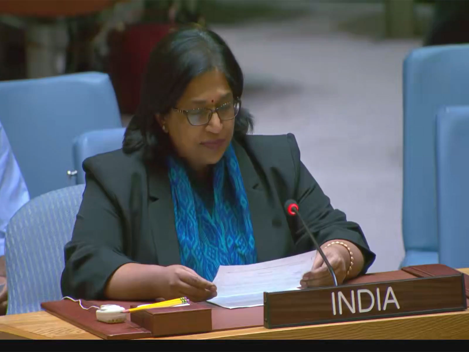 Ambassador Yojna Patel, Deputy Permanent Representative of India to the UN (Photo: X@IndiaUNNewYork)