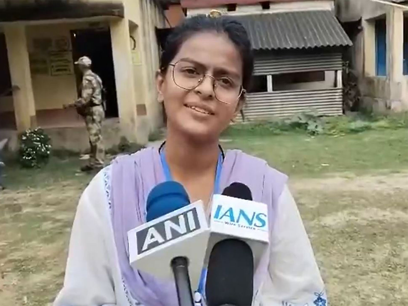 TMC candidate Madhuparna Thakur (Photo/ANI)