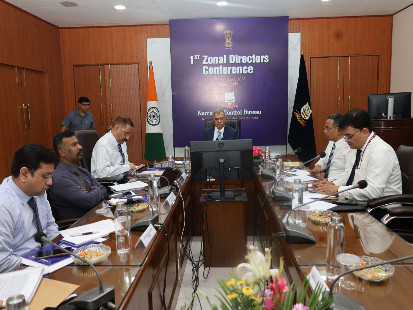 1st Quarterly Narcotics Control Bureau (NCB) Zonal Directors’ Conference 2026 (Photo/ @narcoticsbureau)