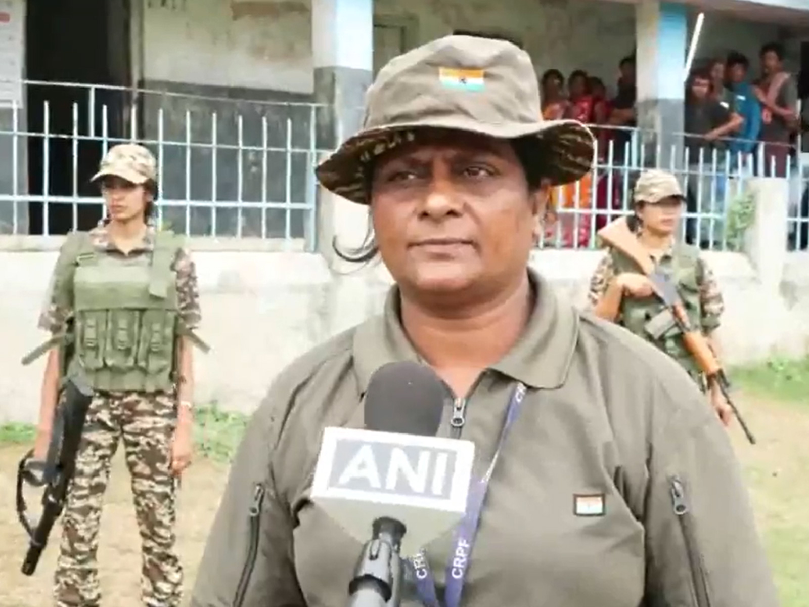 CRPF Sub-Inspector Usha (Photo/ANI)