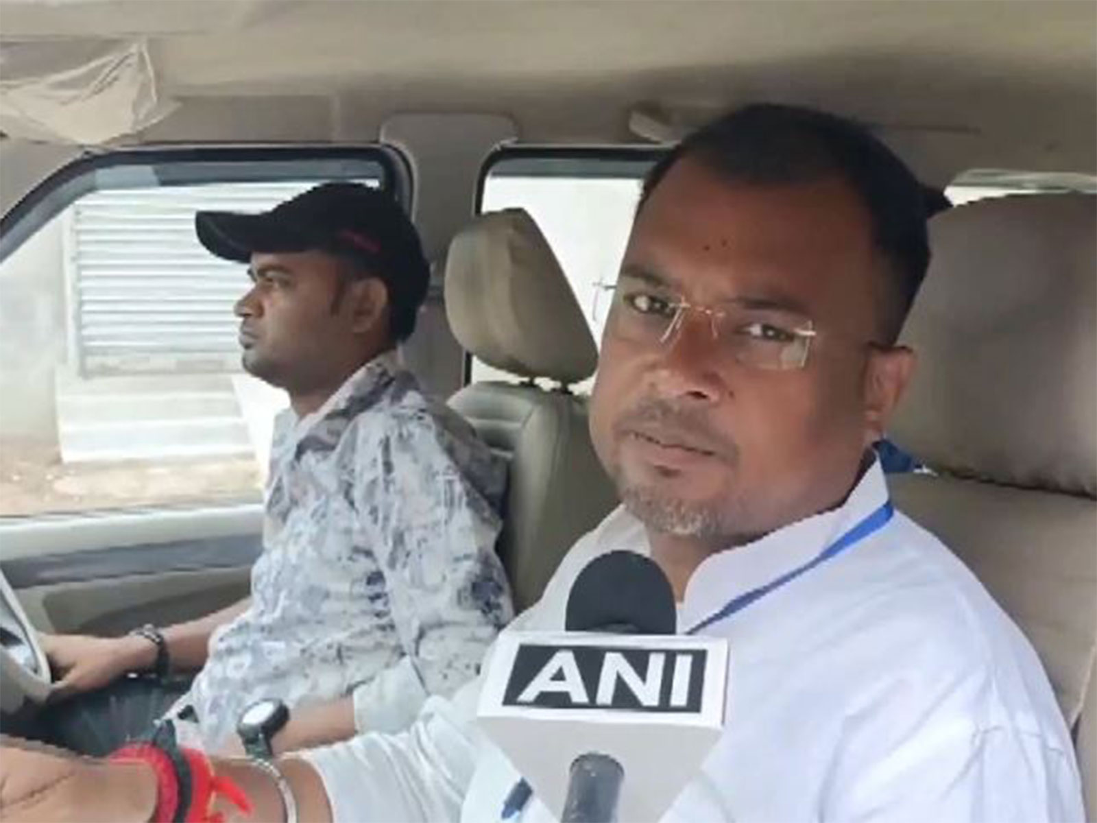 BJP candidate from the Chapra Assembly constituency, Saikat Sarkar (Photo/ANI) BJP candidate from the Chapra Assembly constituency, Saikat Sarkar (Photo/ANI)