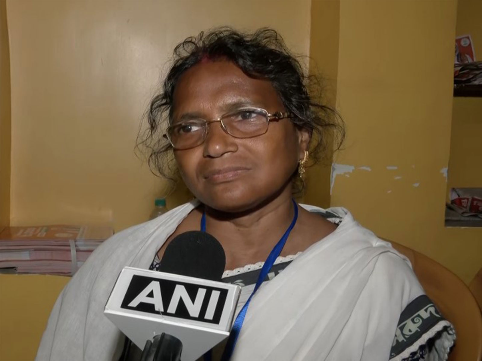 RG Kar rape victim's mother and BJP candidate from Panihati, Ratna Debnath,(Photo/ANI)