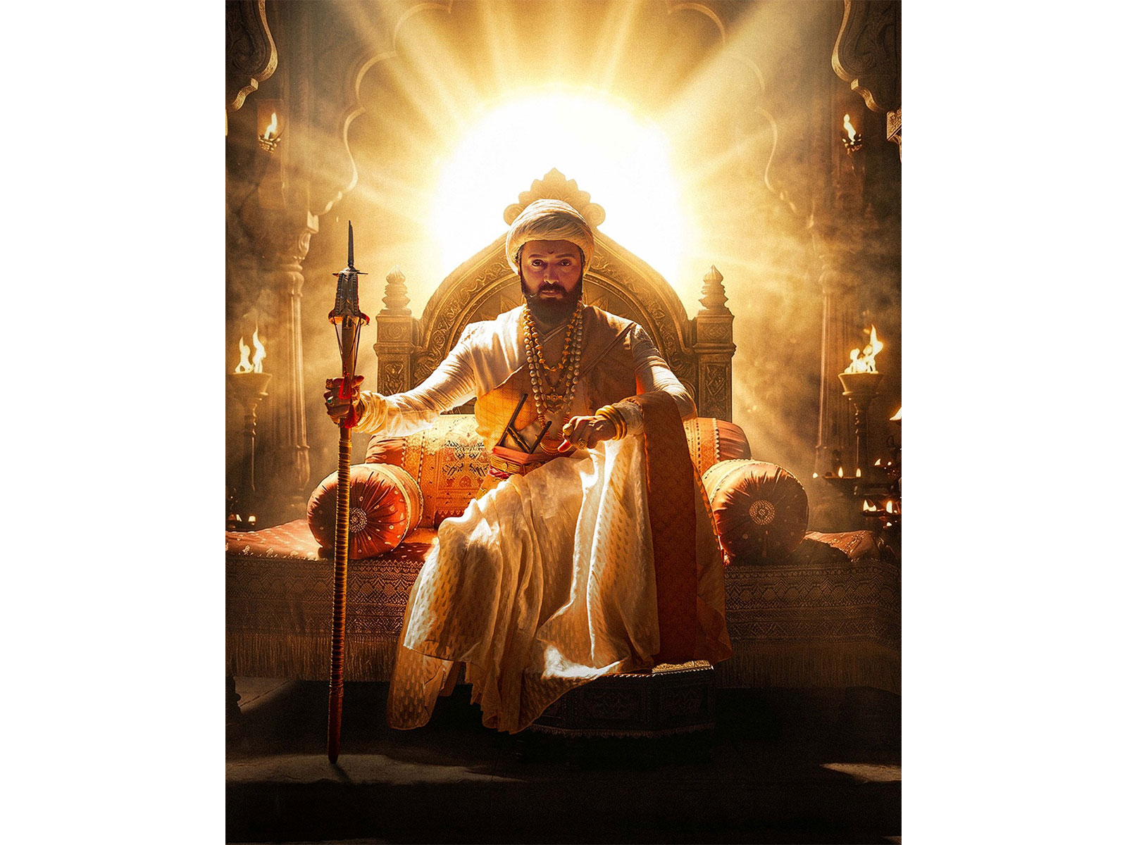 Poster of 'Raja Shivaji' (Image source: Instagram@officialjiostudios)