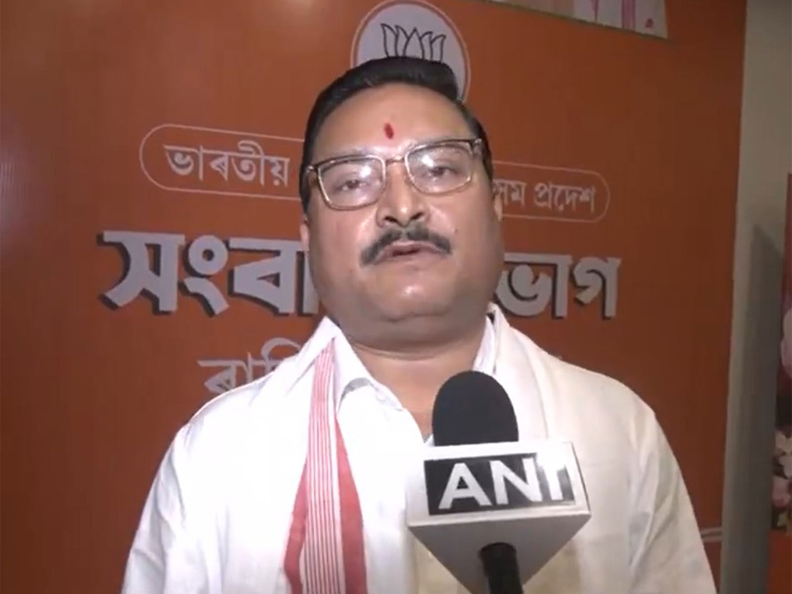 BJP Assam President Dilip Saikia (Photo/ANI)