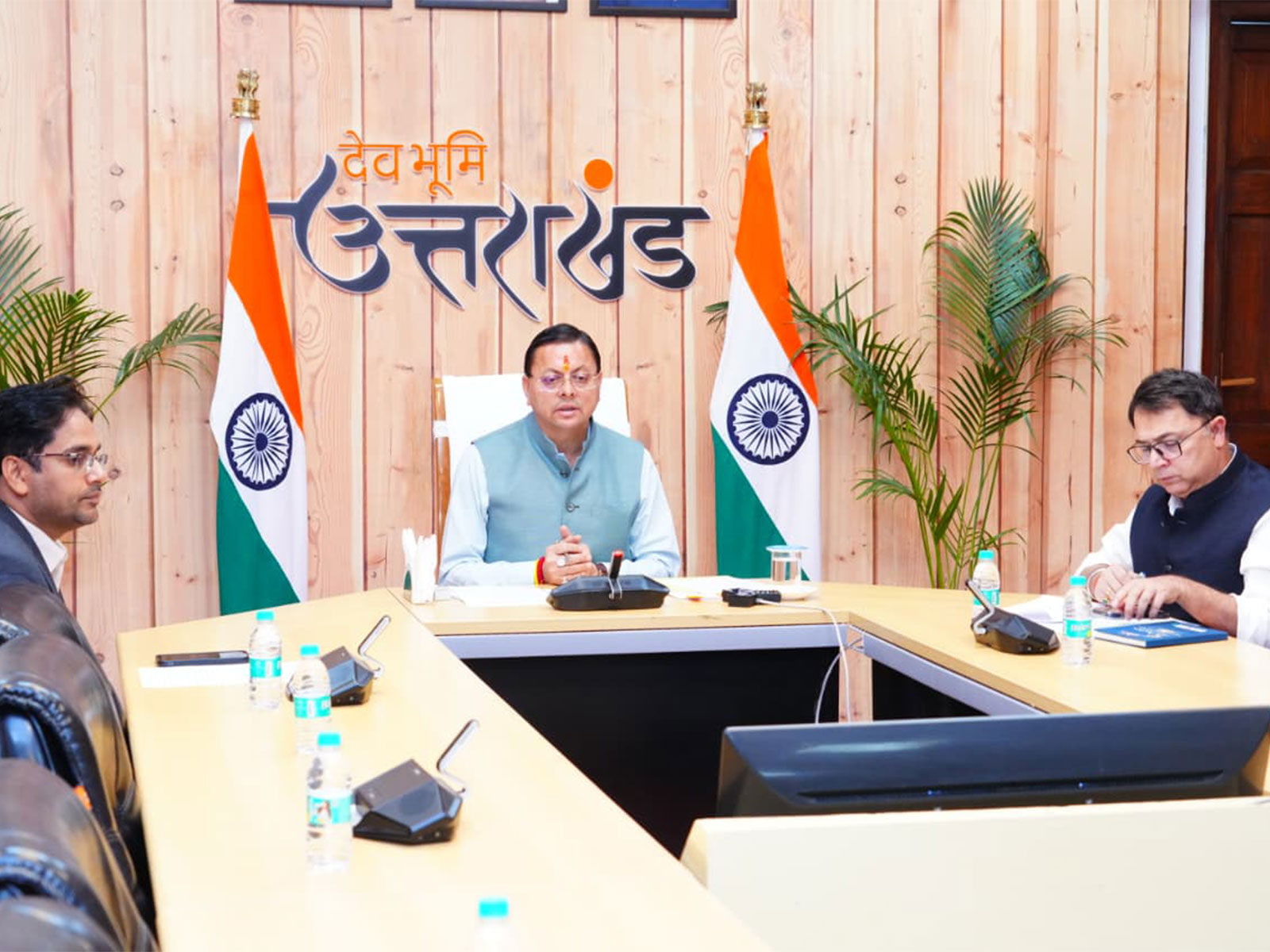 Uttarakhand Chief Minister Pushkar Singh Dhami (Photo/ANI)