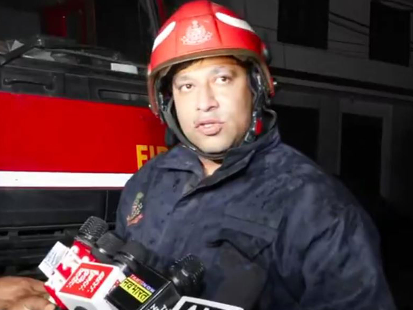 Fire Officer Praveen Kumar (Photo/ANI)