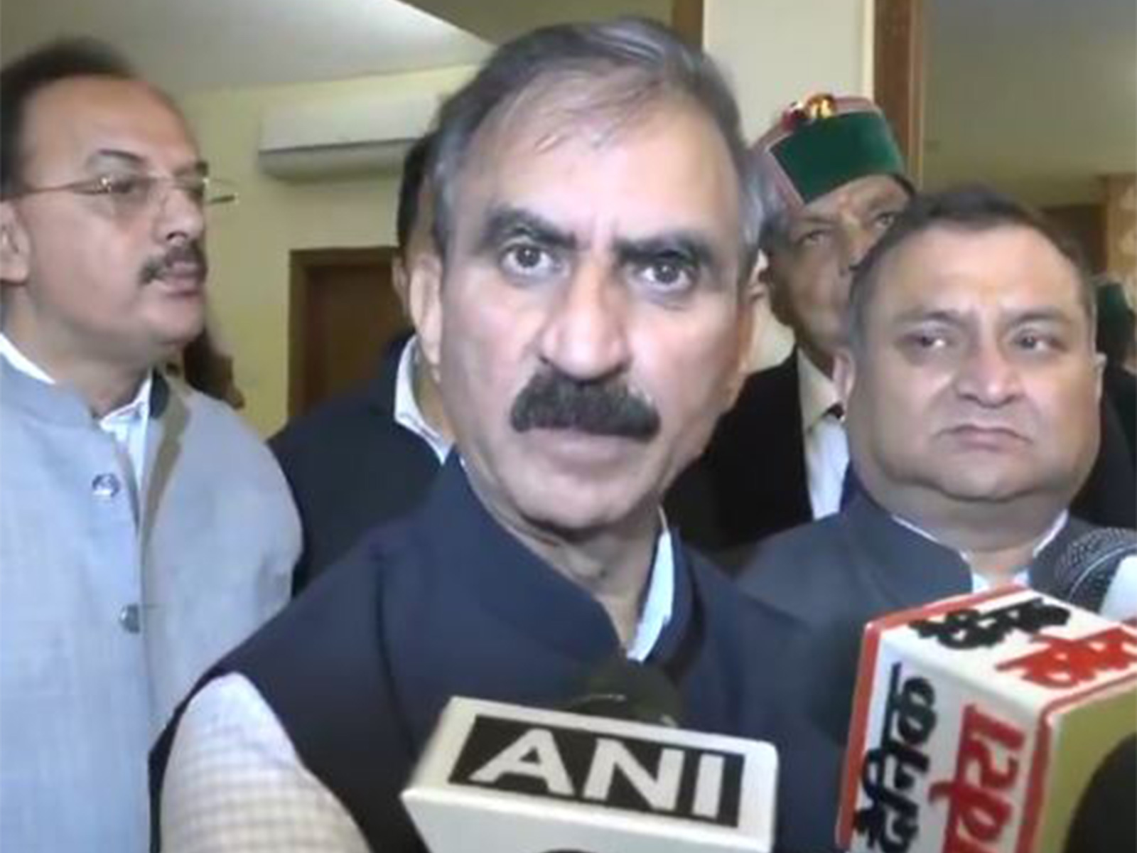 Himachal Pradesh Chief Minister Sukhvinder Singh Sukhu (Photo/ANI)