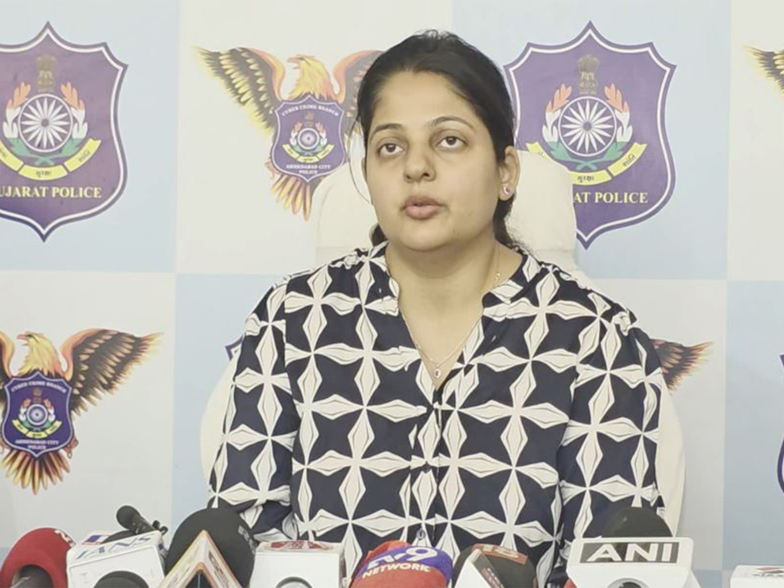 Ahmedabad Cyber Crime DCP Lavina Sinha (Photo/ANI)