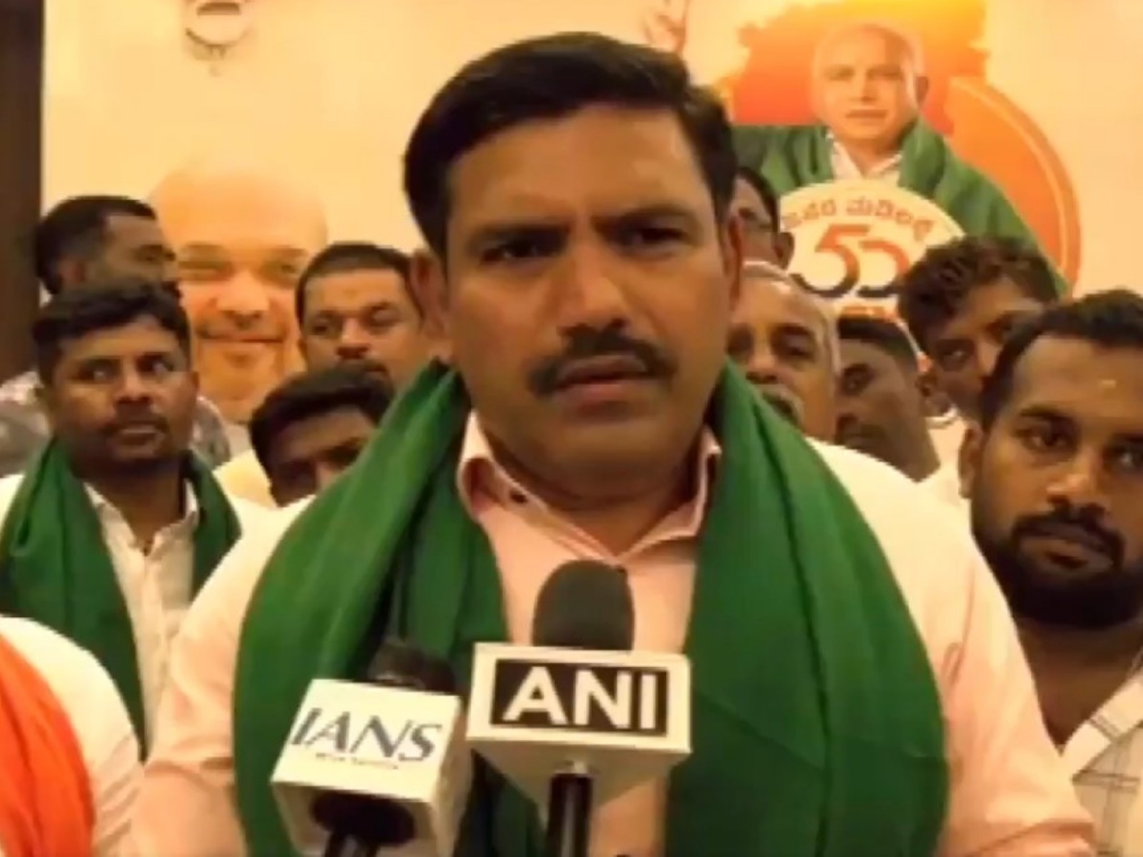 BJP Karnataka President BY Vijayendra (Photo/ANI)