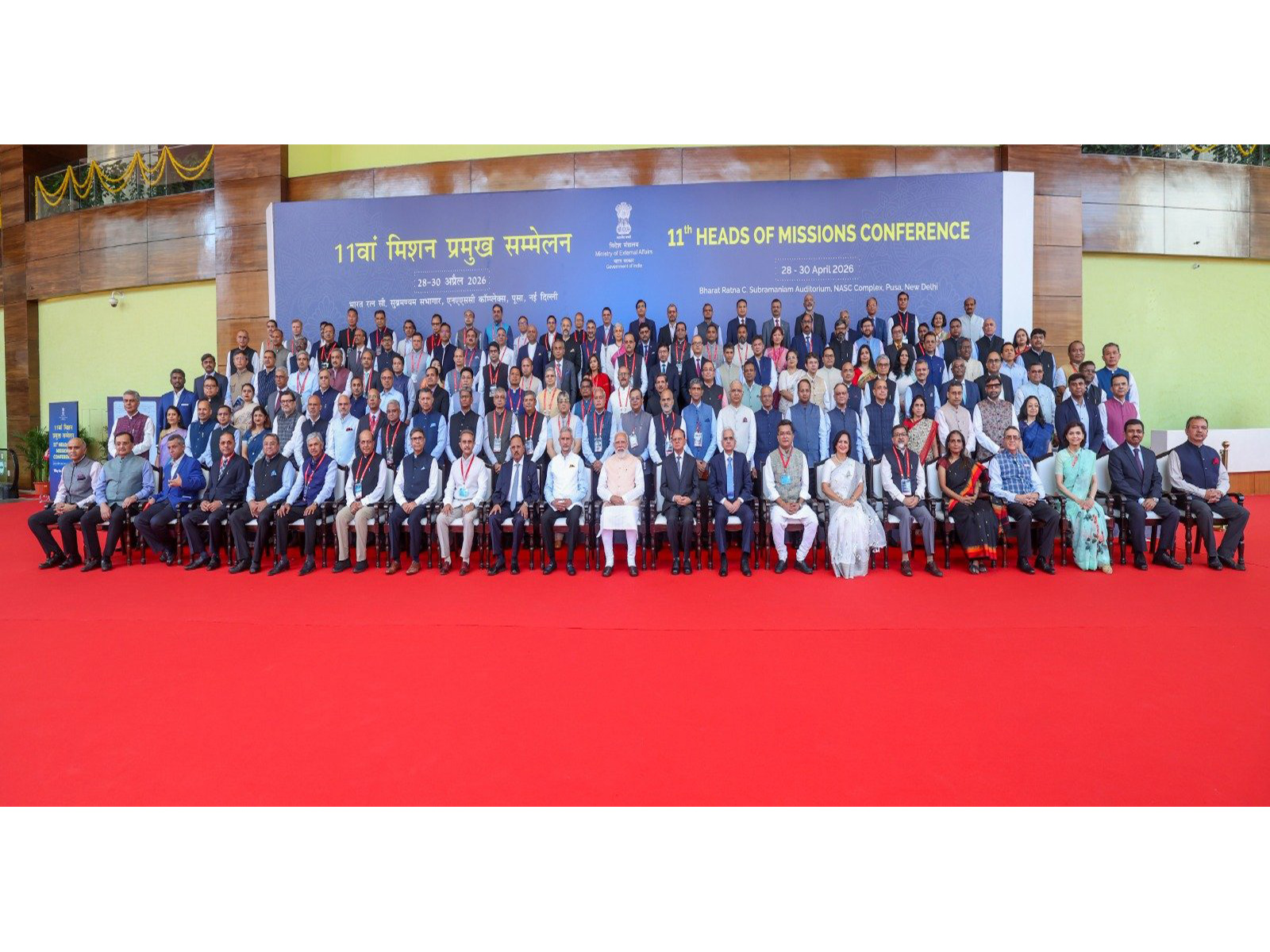 PM Modi attends 11th Heads of Missions Conference (Photo/X@narendramodi)