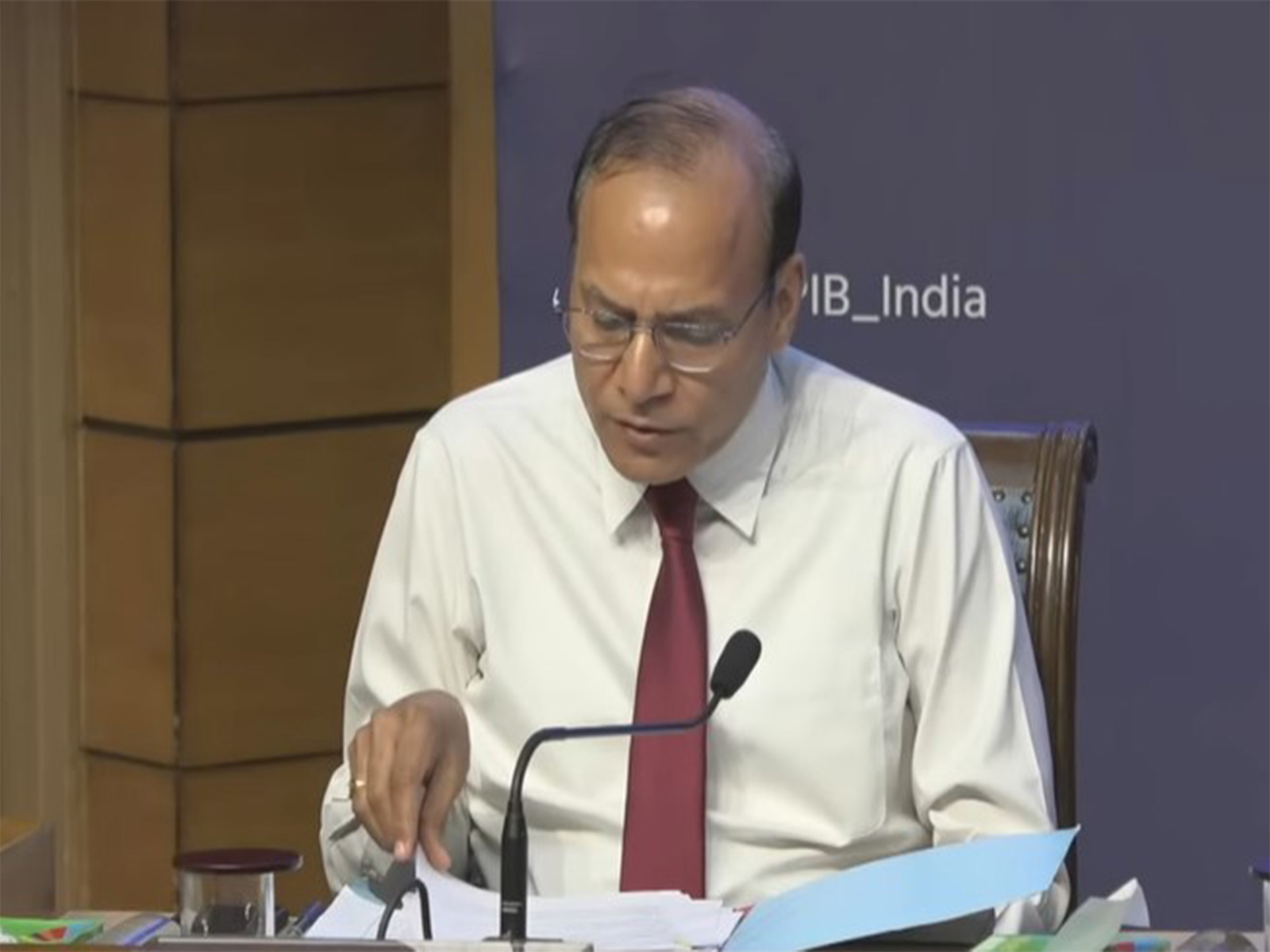 Additional Secretary, Ministry of Ports, Shipping and Waterways, Mukesh Mangal (Photo/PIB Youtube)