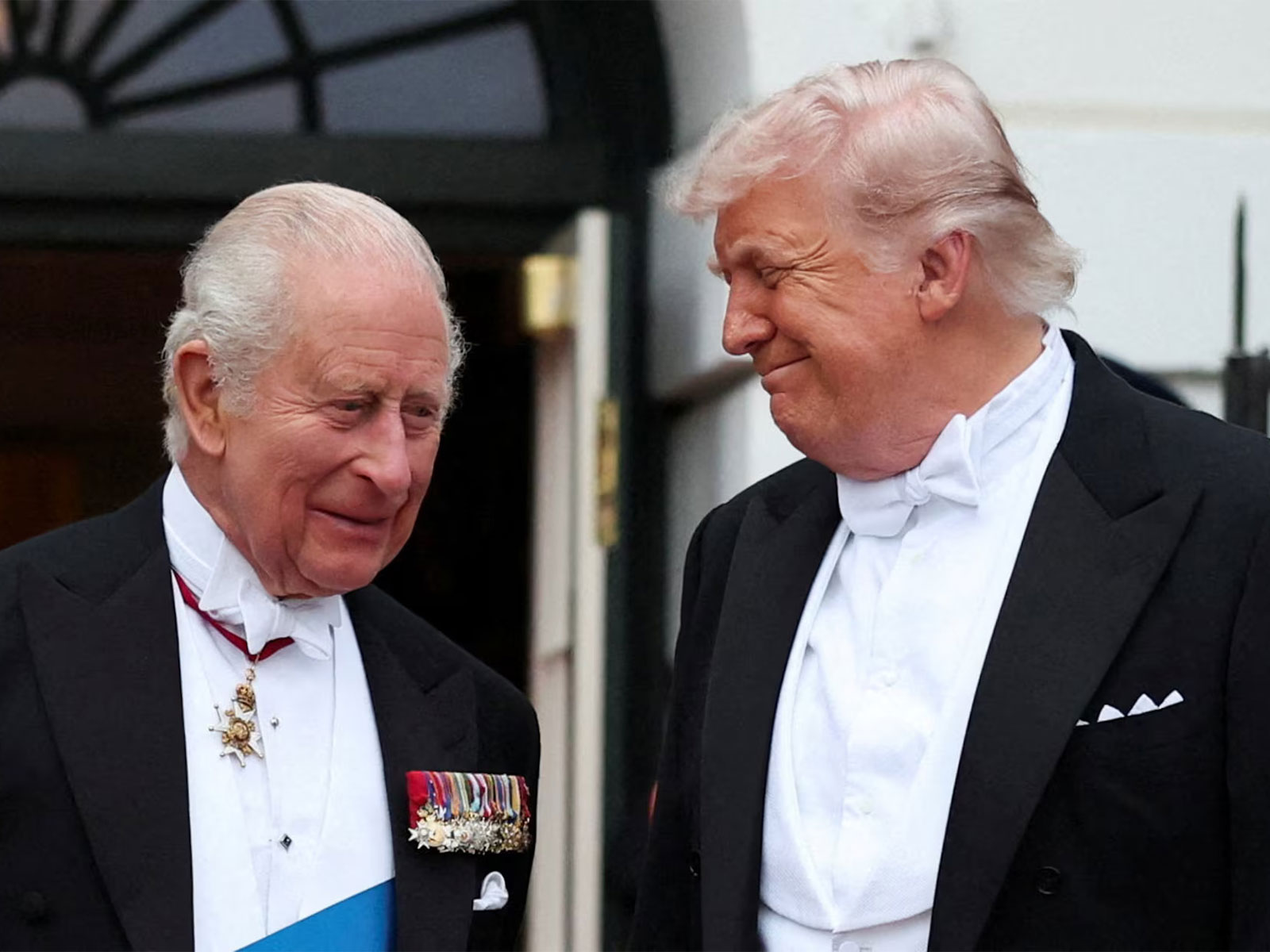 US President Donald Trump and Britain’s King Charles III (Photo/Reuters)