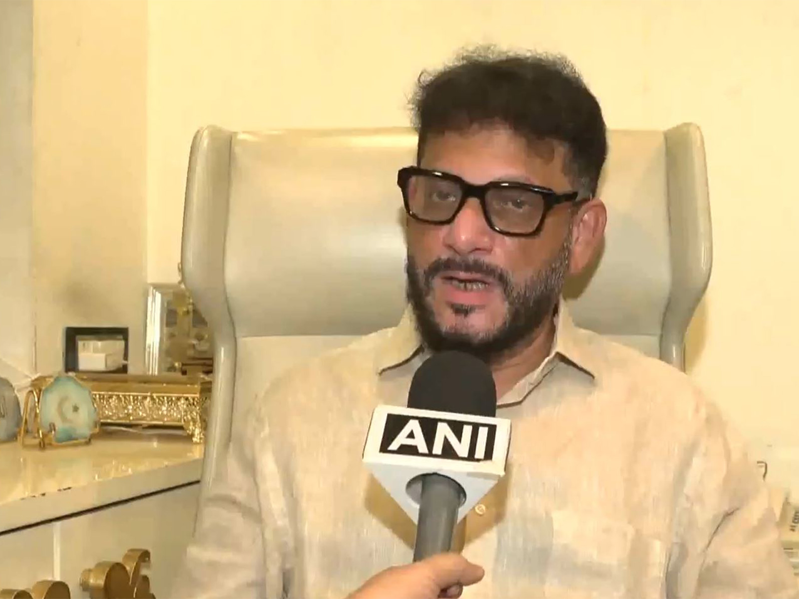 AIMIM leader Waris Pathan (Photo/ANI)