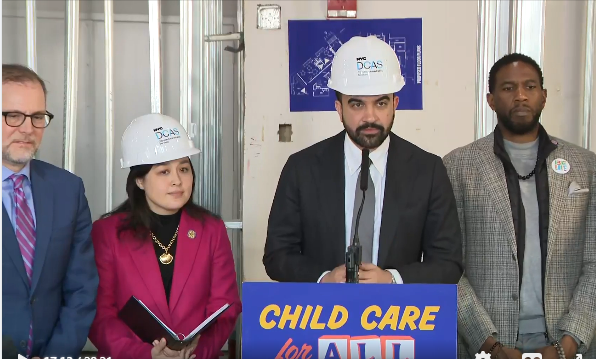 NYC Mayor launches survey of parents for universal childcare initiative