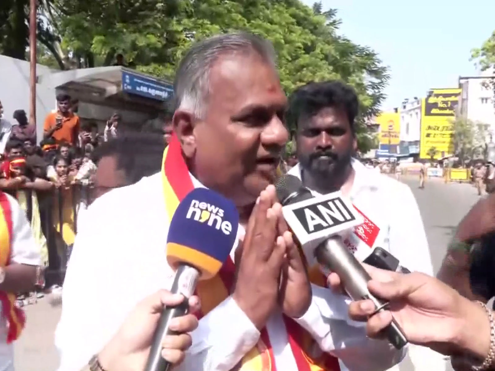 TVK General Secretary N. Anand (Photo/ANI)