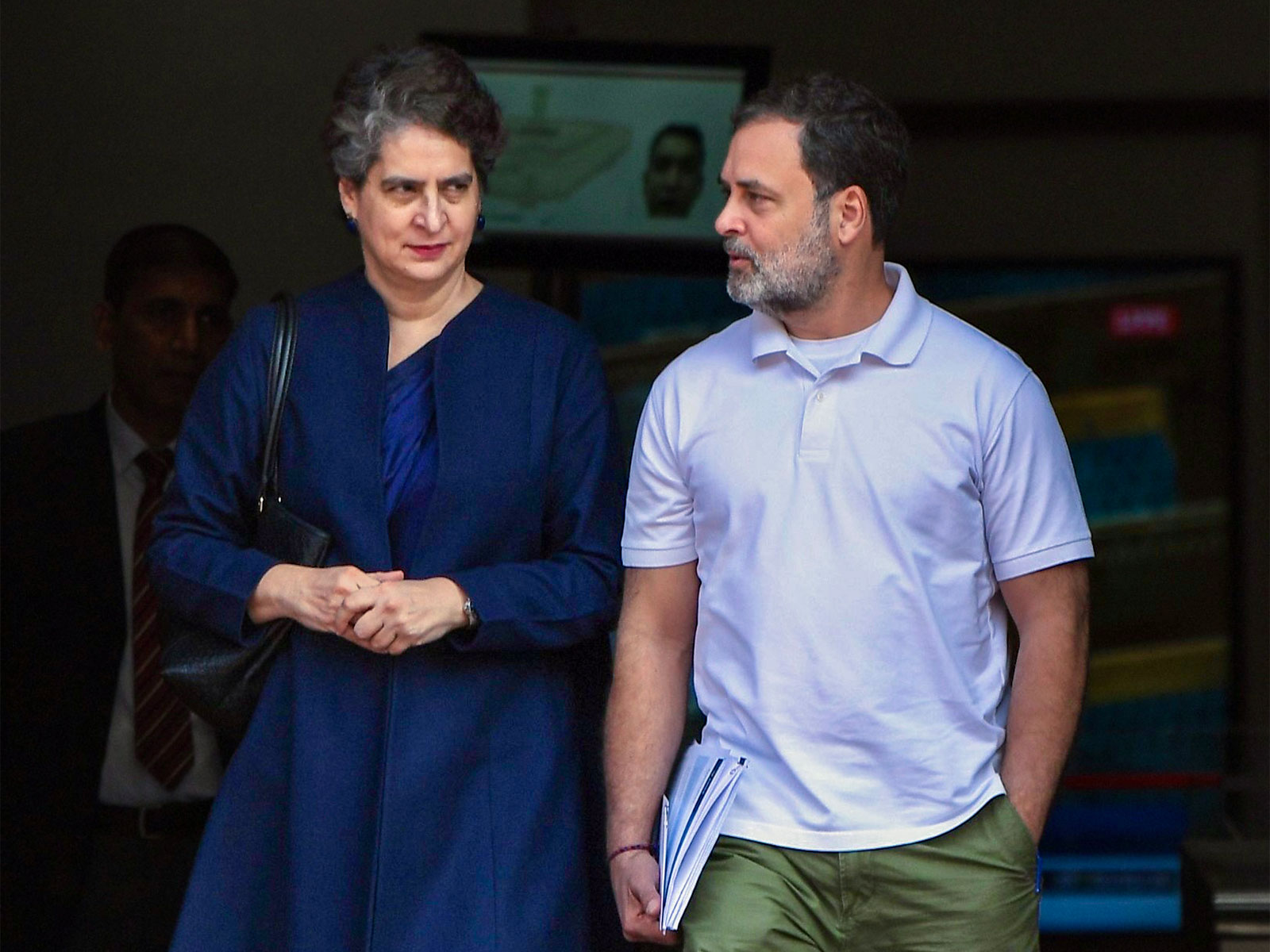 Congress leaders Rahul Gandhi and Priyanka Gandhi Vadra (File Photo/ANI)