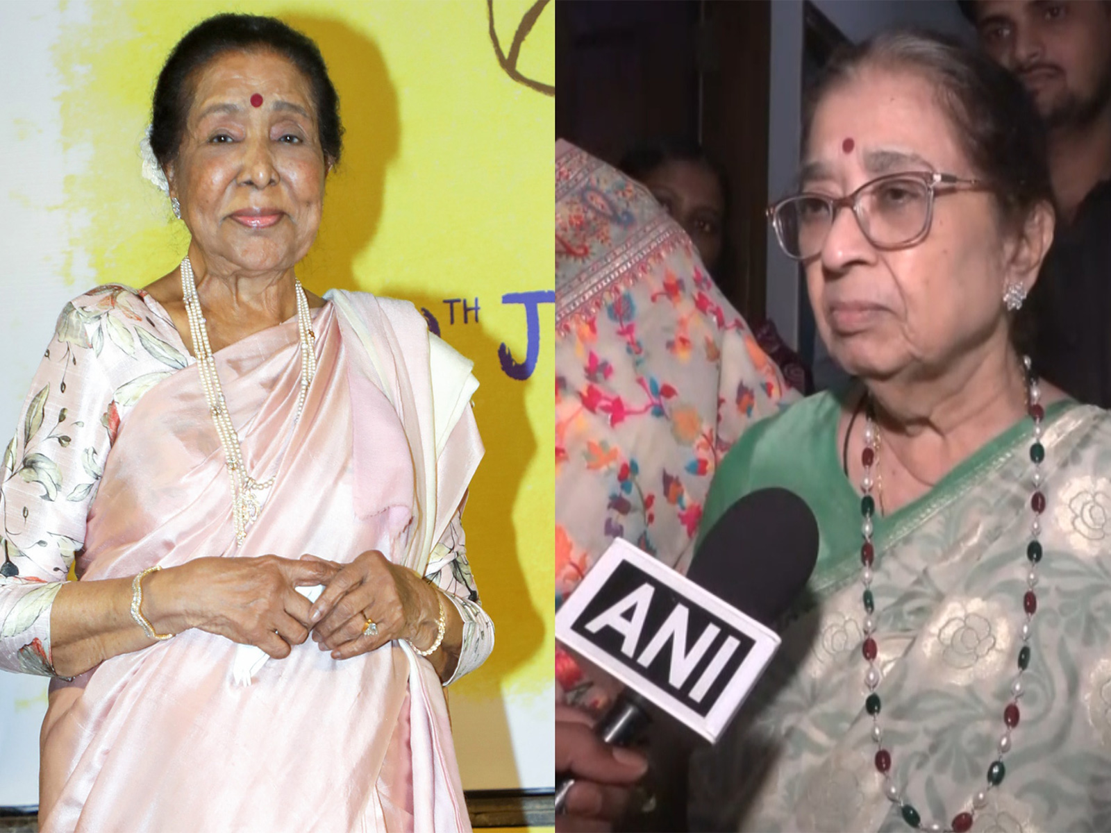 Usha Mangeshkar remembers Asha Bhosle (Photo/ANI)